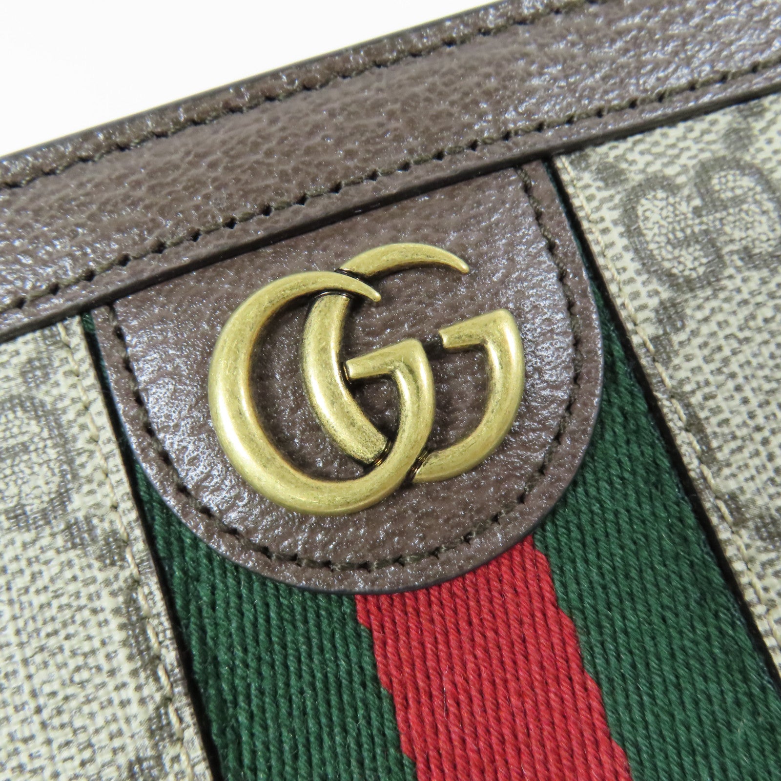 GUCCI 塗層帆布Ophidia Small Shoulder Bag金扣肩背袋