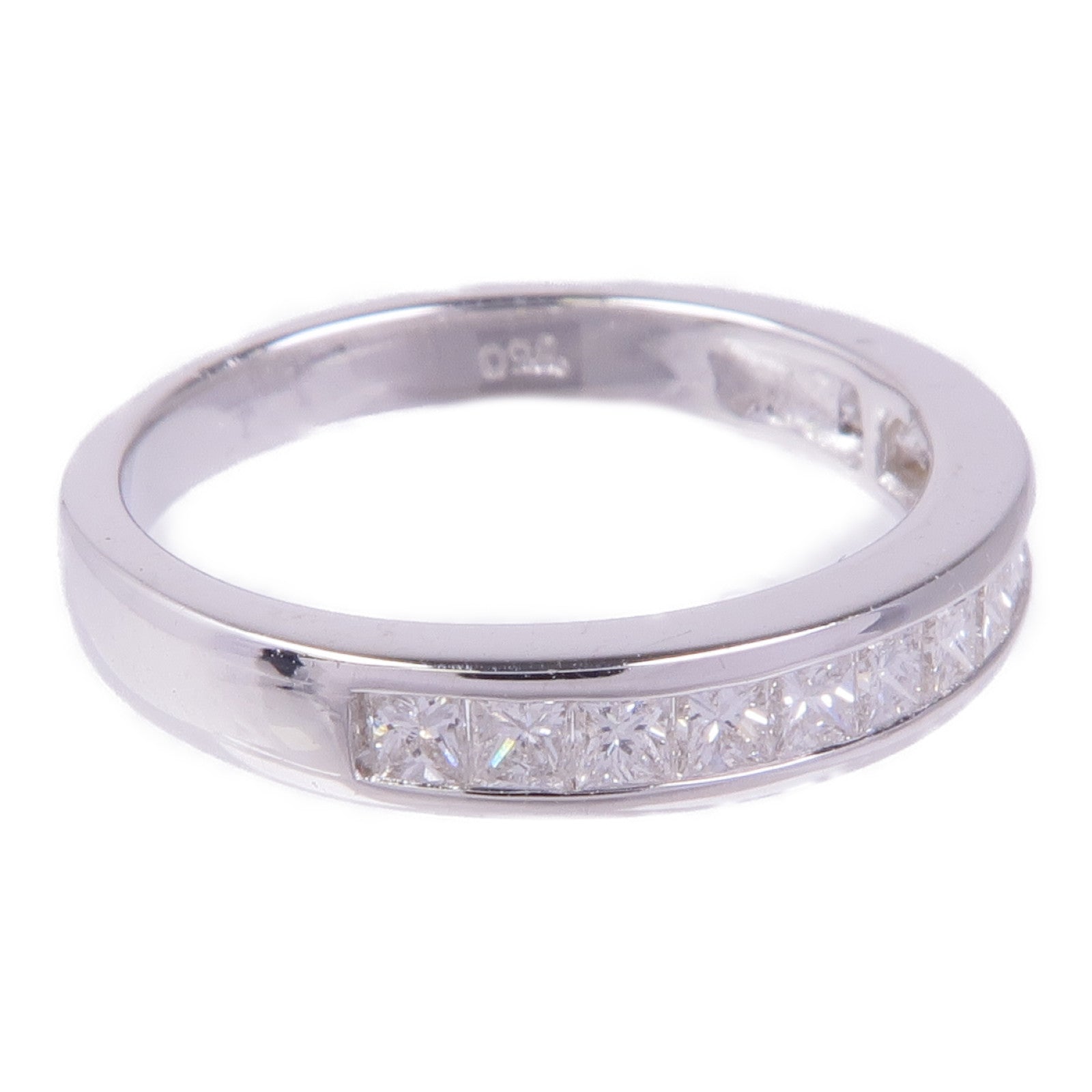 JEWELRY 【激減優惠】18K白金Diamond Ring鑽石戒指US#5
