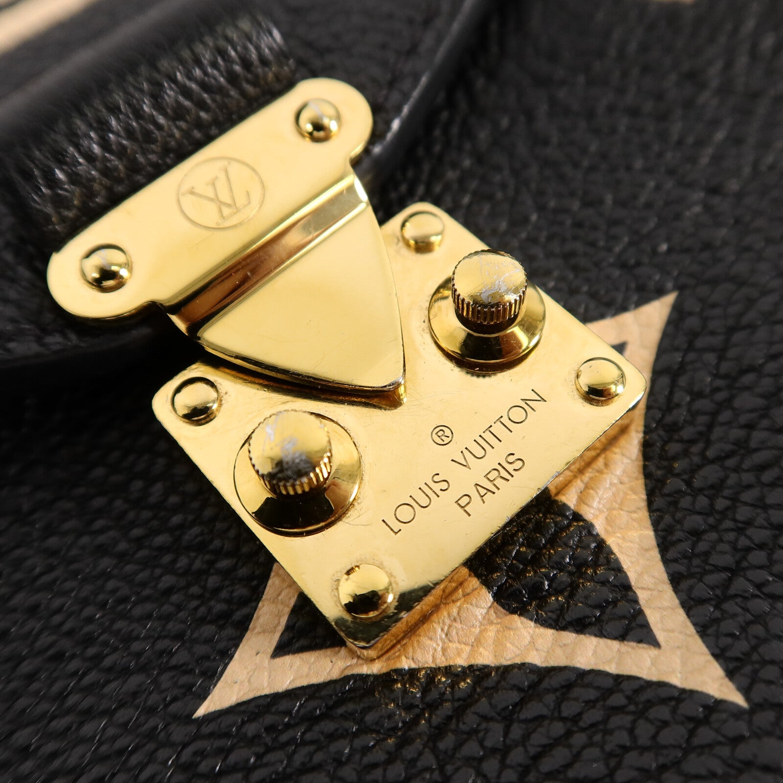 LOUIS VUITTON Monogram Empreinte Pochette Metis手挽肩背兩用袋