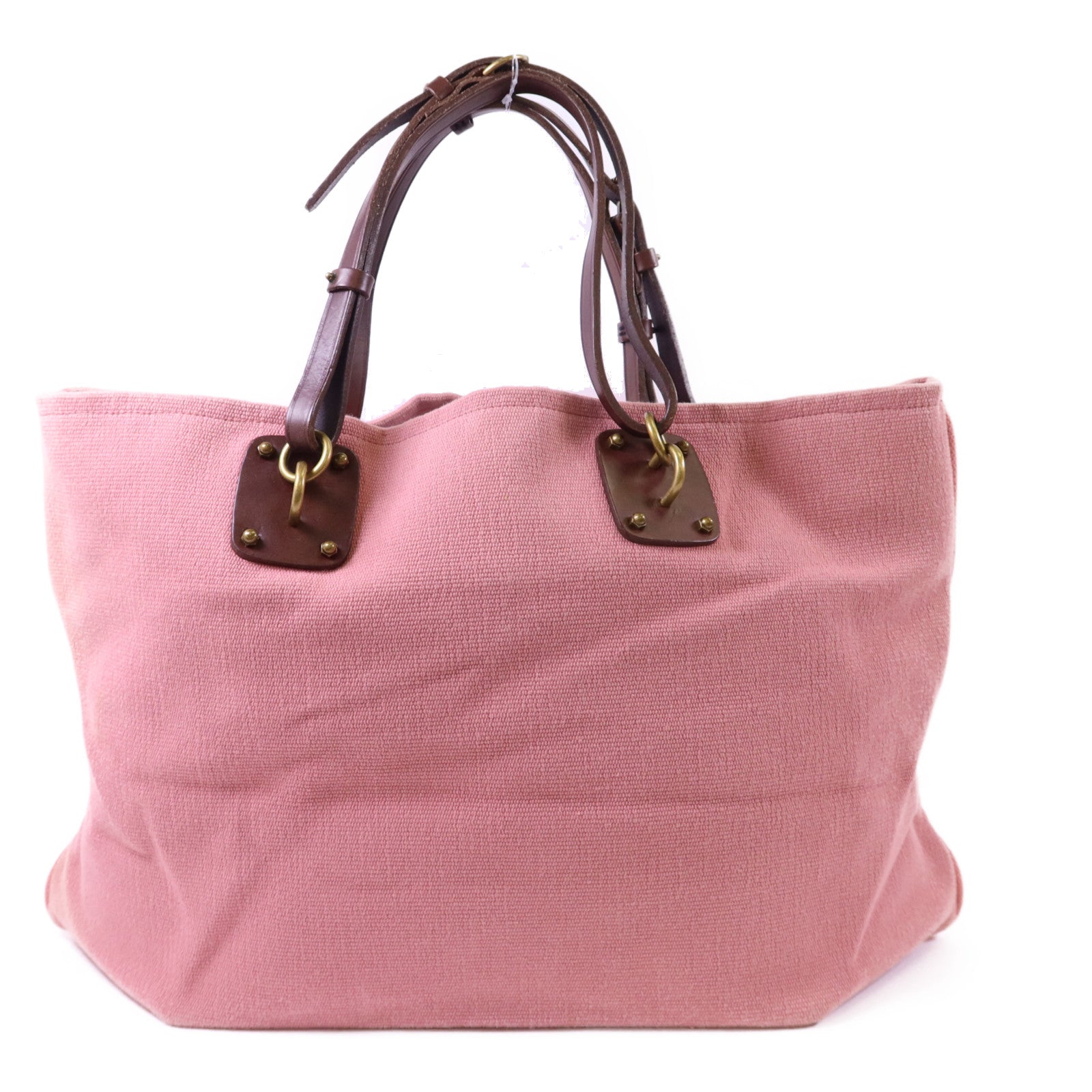 BOTTEGA VENETA 帆布Tote Bag金扣手挽袋