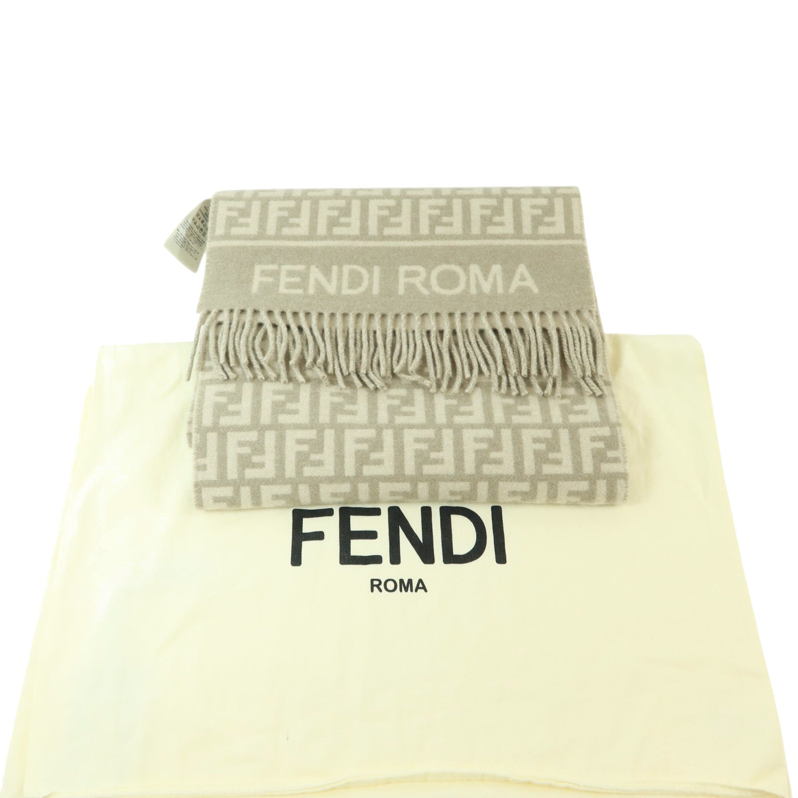 FENDI 羊毛/羊絨FF Scarf圍巾