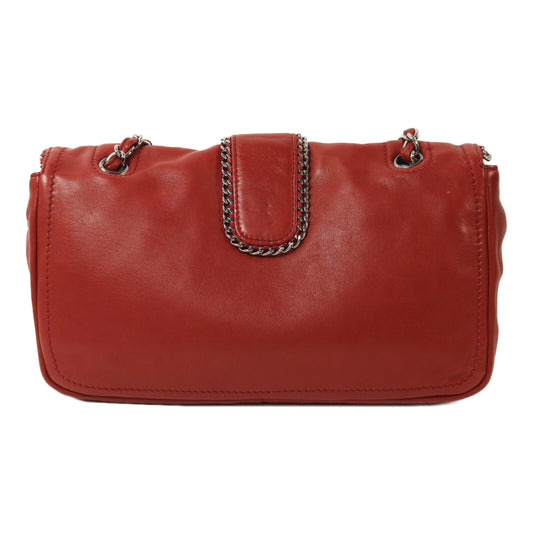 CHANEL 羊皮皮革Chain Shoulder鏈帶肩背袋