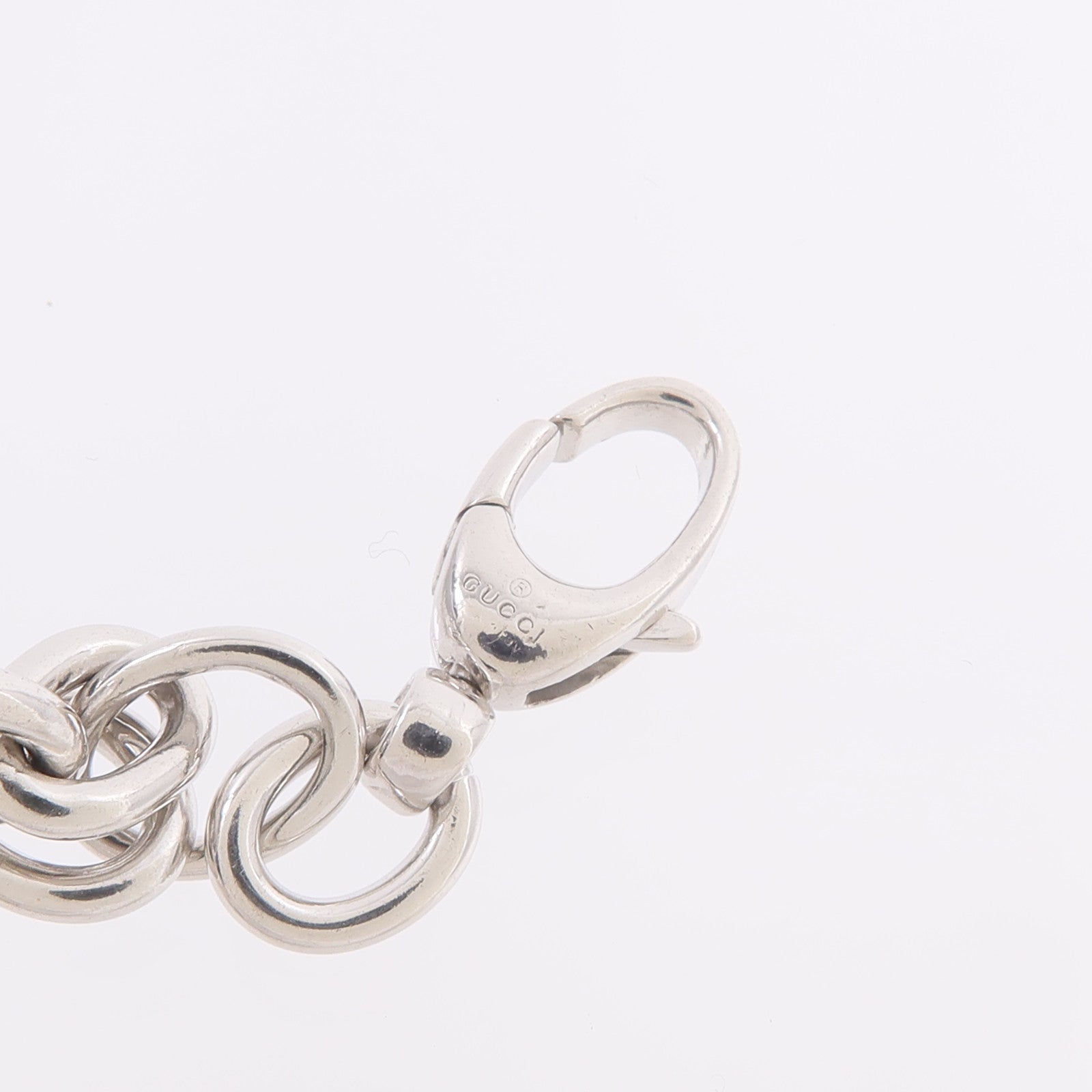 GUCCI 925純銀Interlocking G Bracelet手鏈