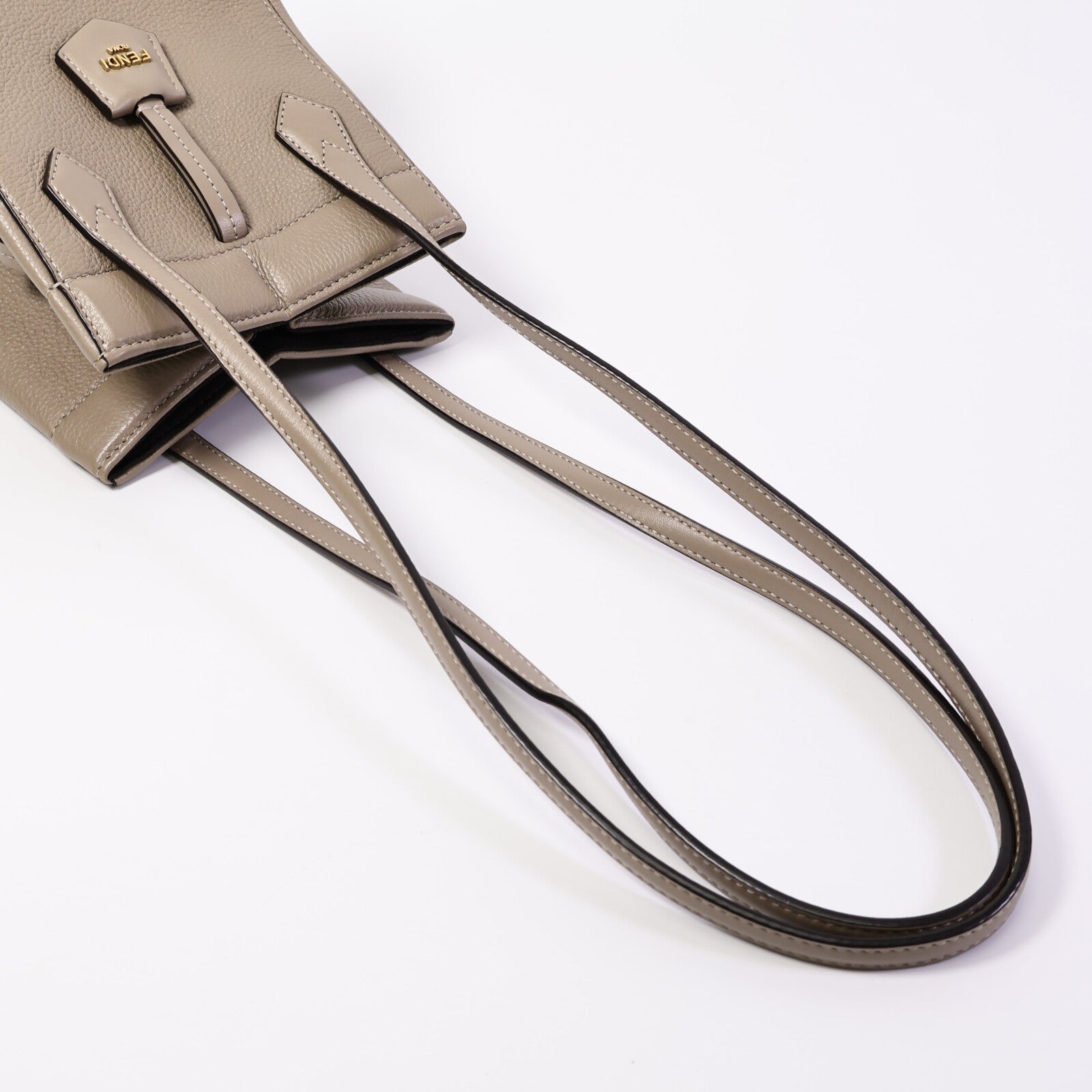 FENDI 牛皮皮革Origami Mini肩背袋