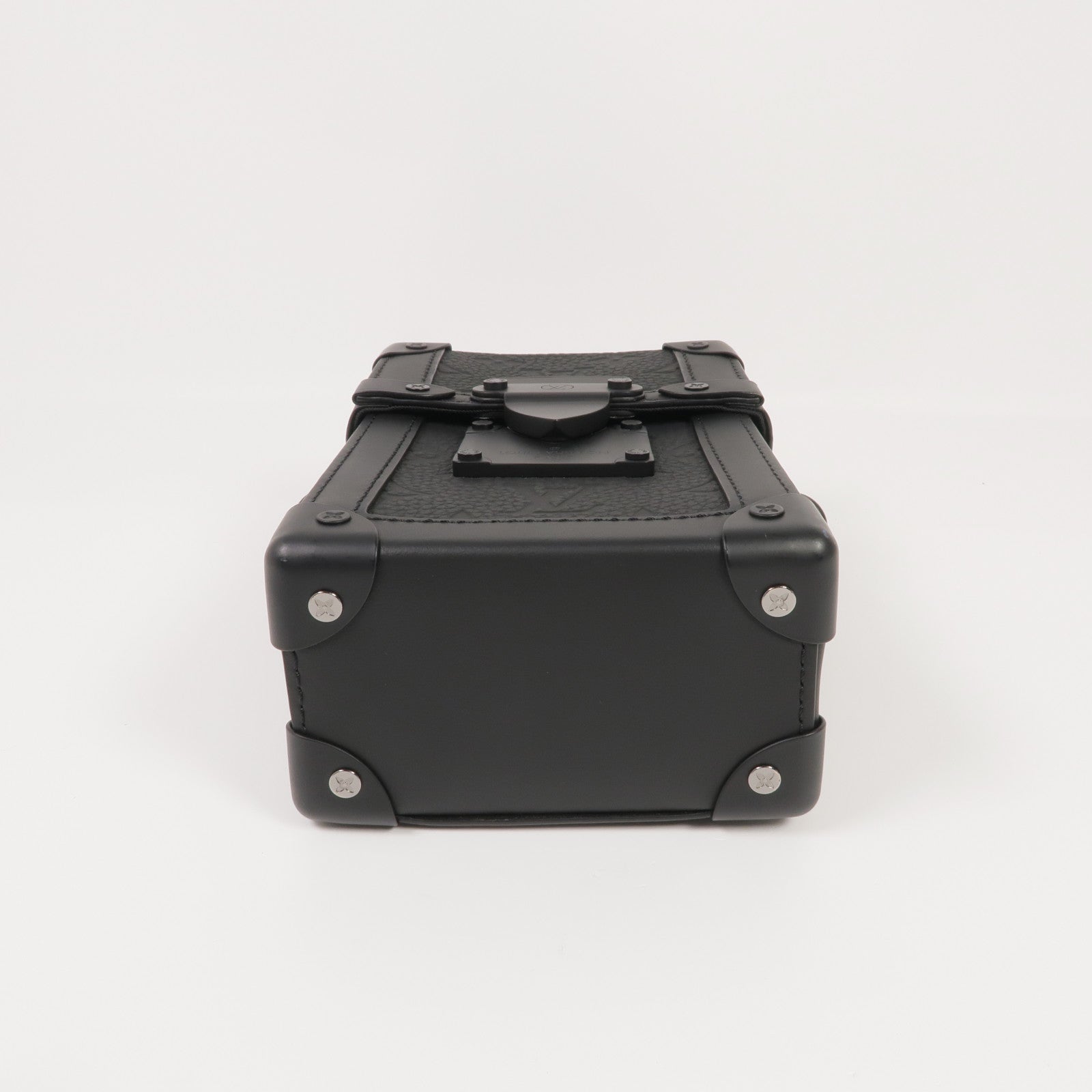 LOUIS VUITTON Monogram Taurillon Vertical Trunk肩背袋