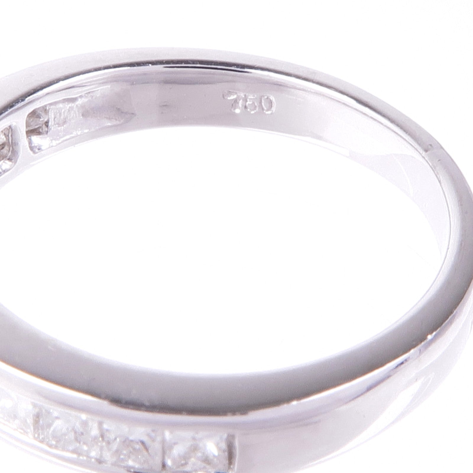 JEWELRY 【激減優惠】18K白金Diamond Ring鑽石戒指US#5