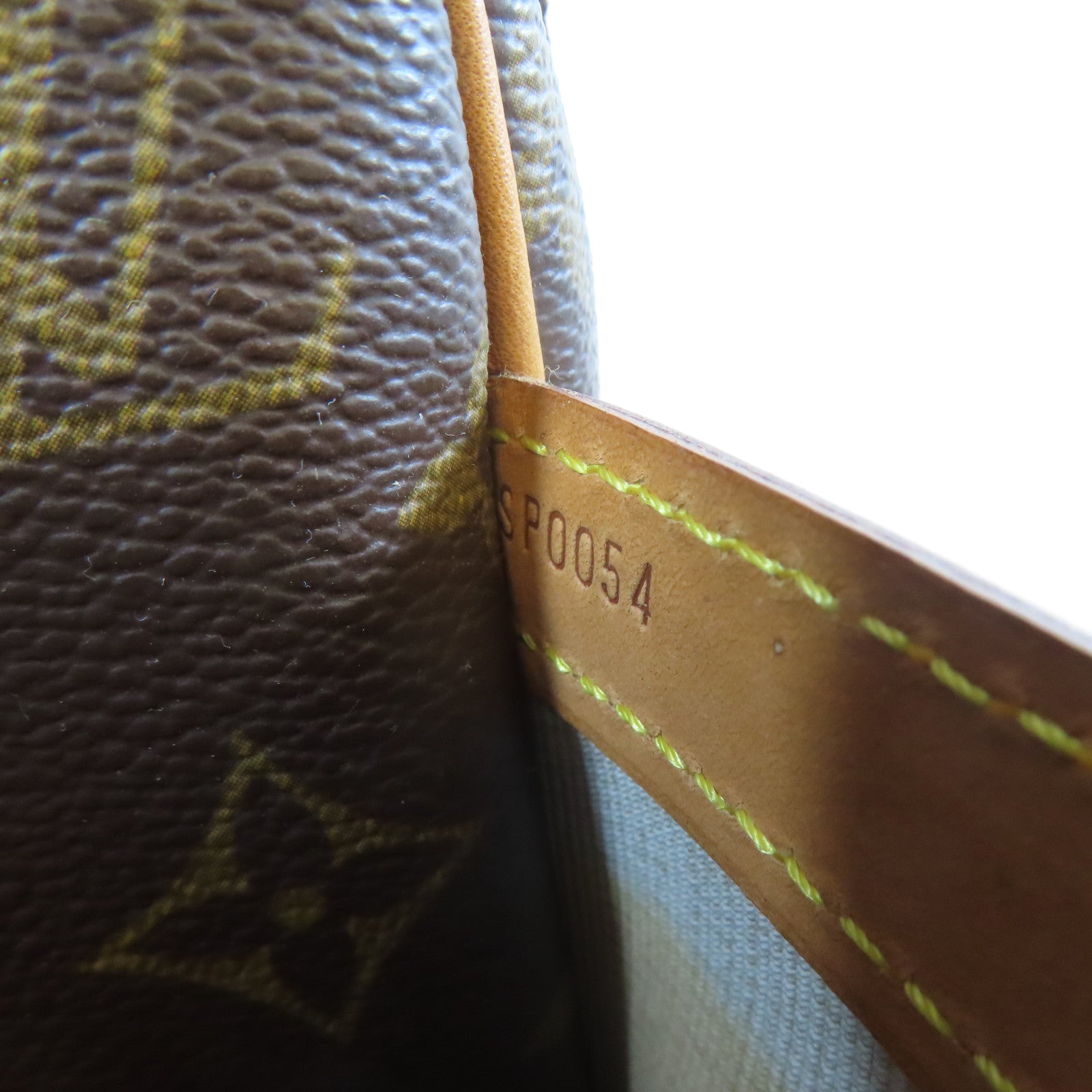 LOUIS VUITTON Monogram Reporter GM金扣肩背袋啡色
