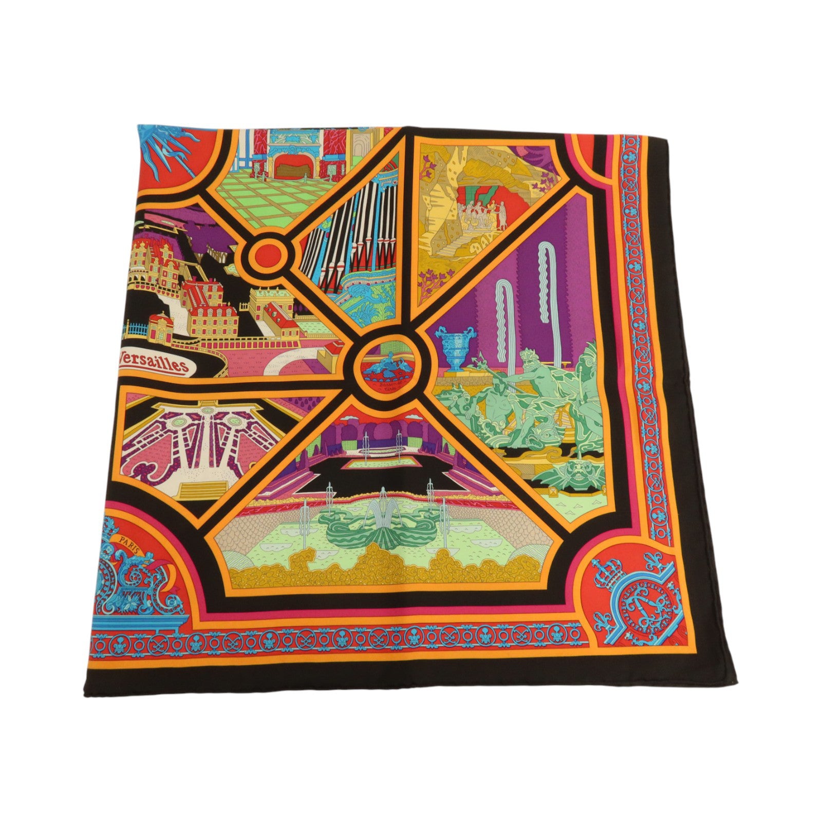 HERMES 絲質Scarf 90x90cm絲巾