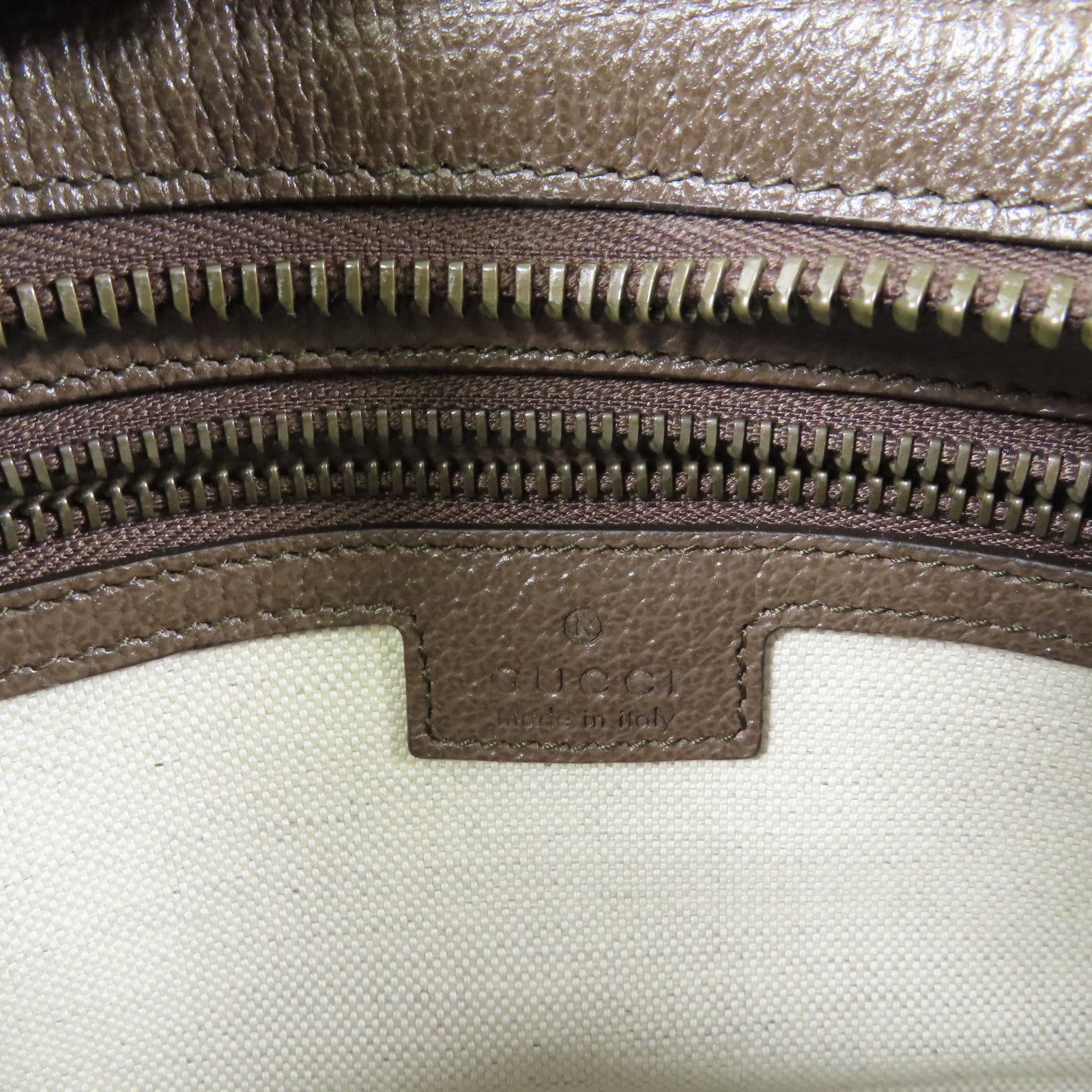 GUCCI 塗層帆布Ophidia Small Shoulder Bag金扣肩背袋