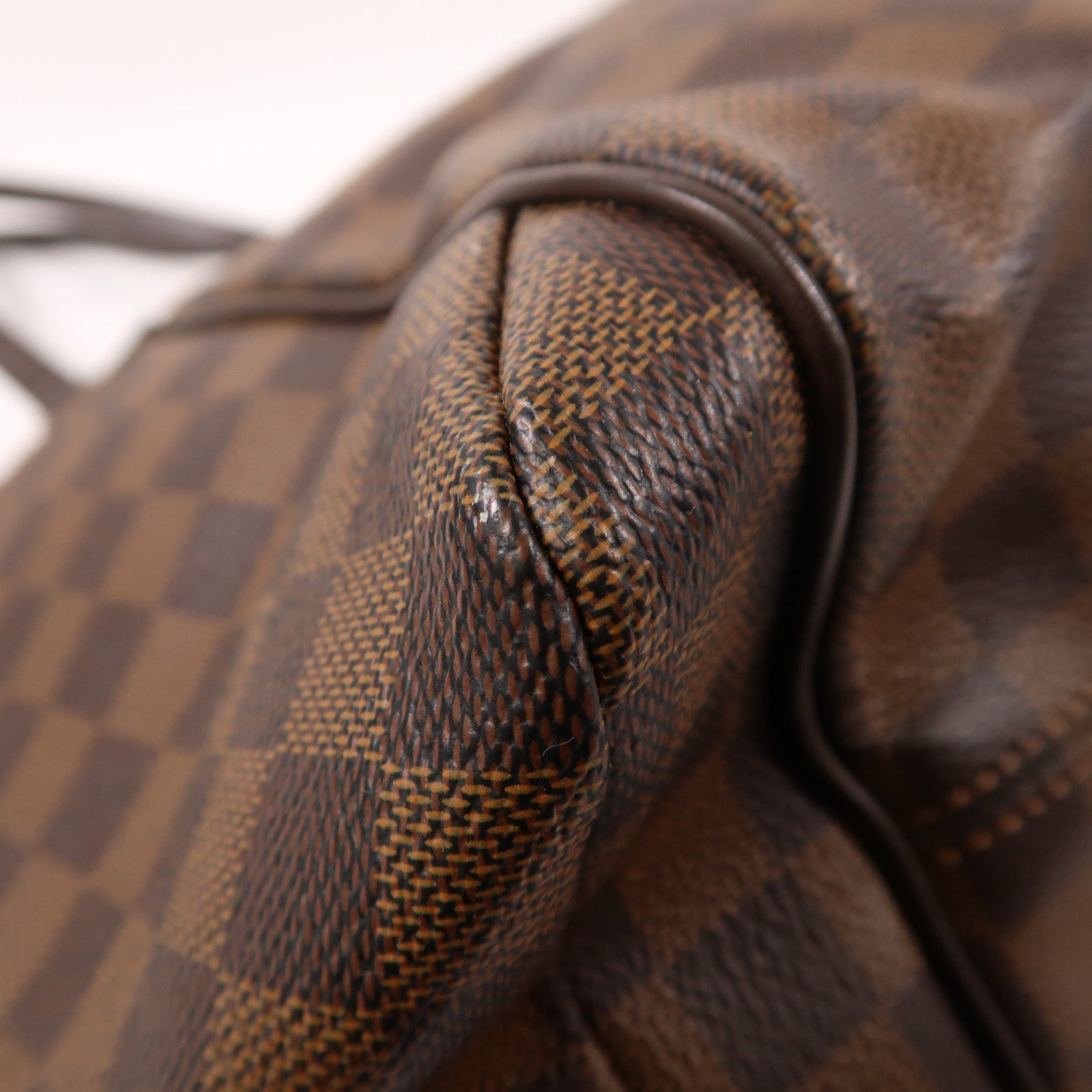 LOUIS VUITTON Damier Ebene Totally MM金扣肩背袋