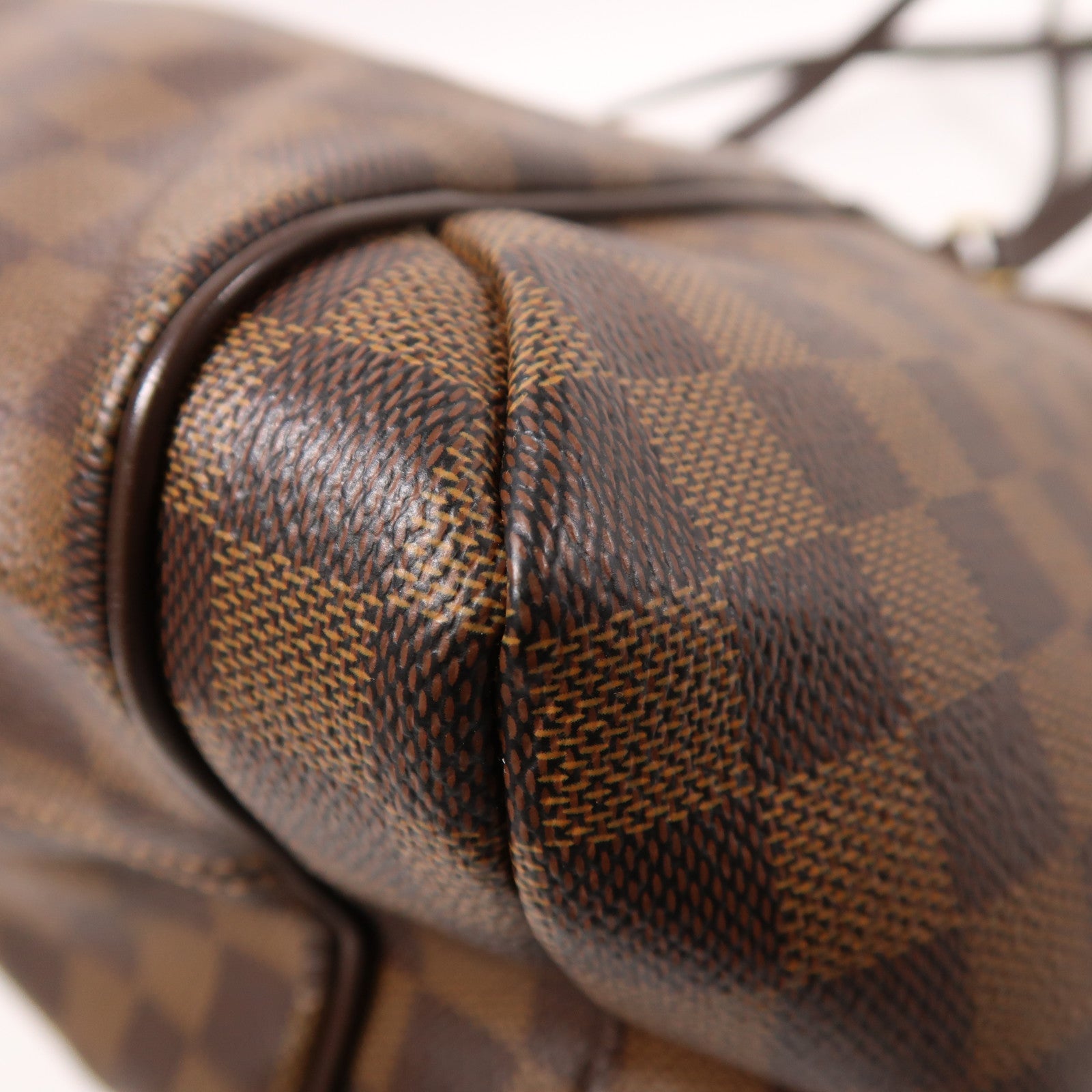 LOUIS VUITTON Damier Ebene Totally MM金扣肩背袋