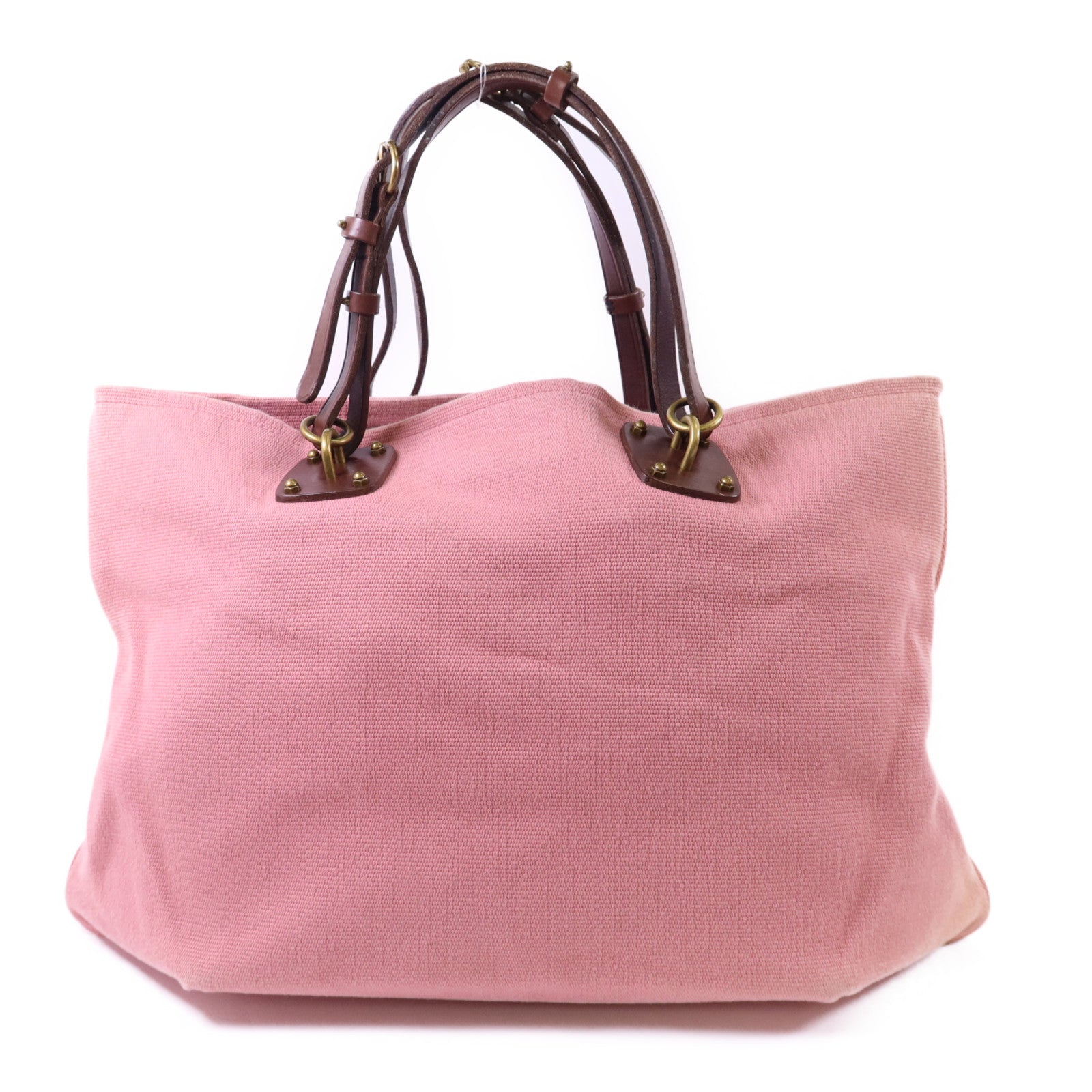 BOTTEGA VENETA 帆布Tote Bag金扣手挽袋