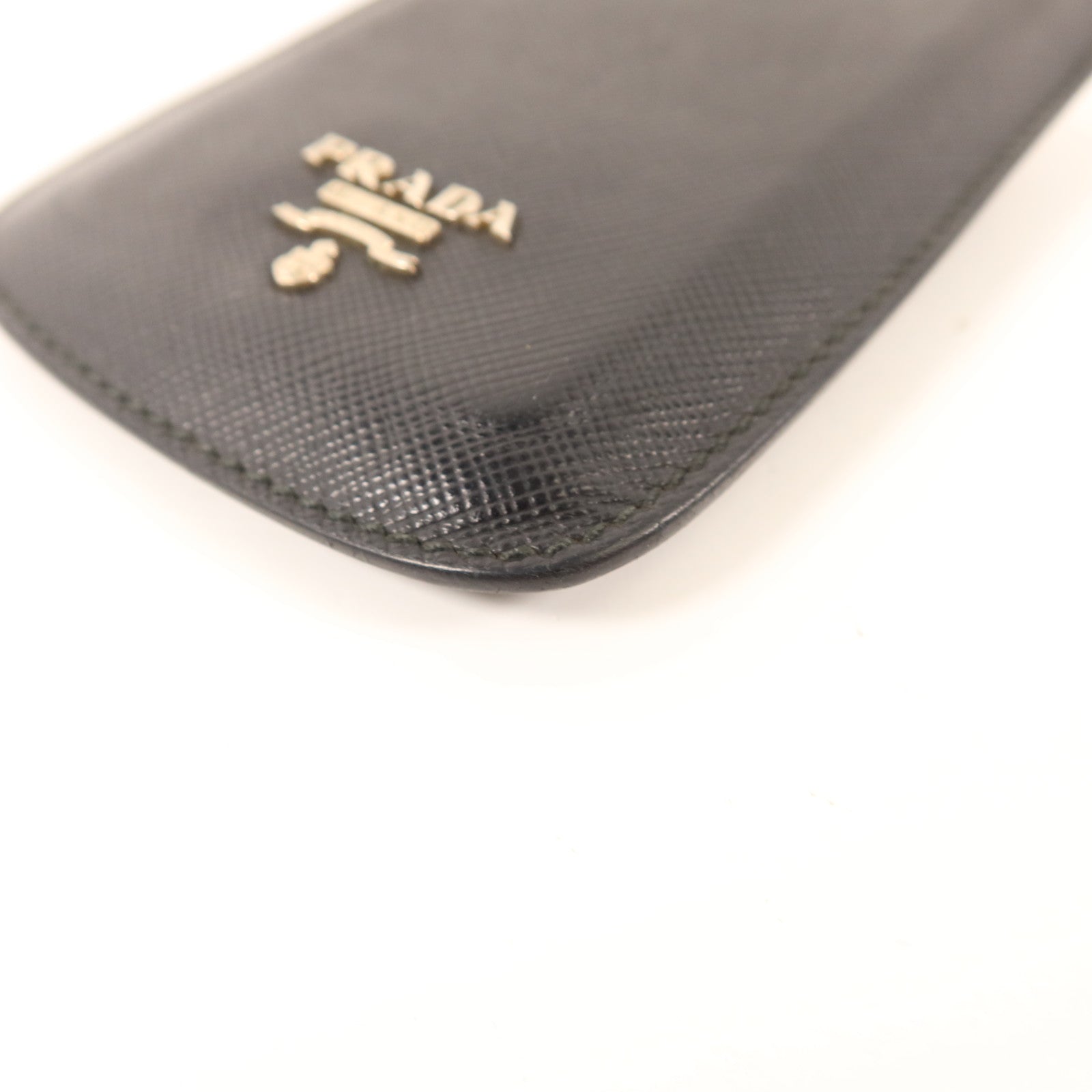 PRADA 【激減優惠】Saffiano皮革iPod case銀扣手機套