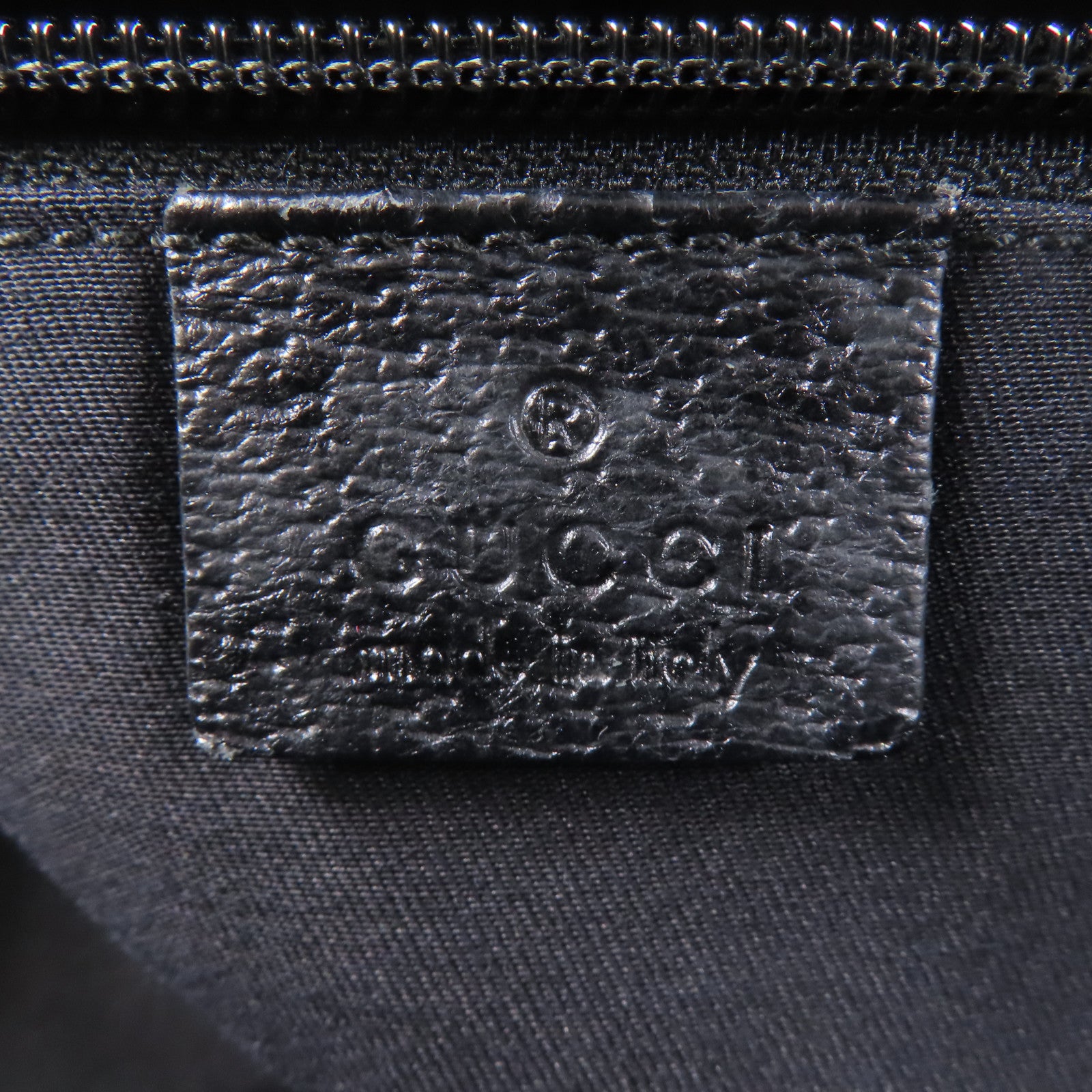 GUCCI 帆布Carry On Boston Bag手挽袋深藍色