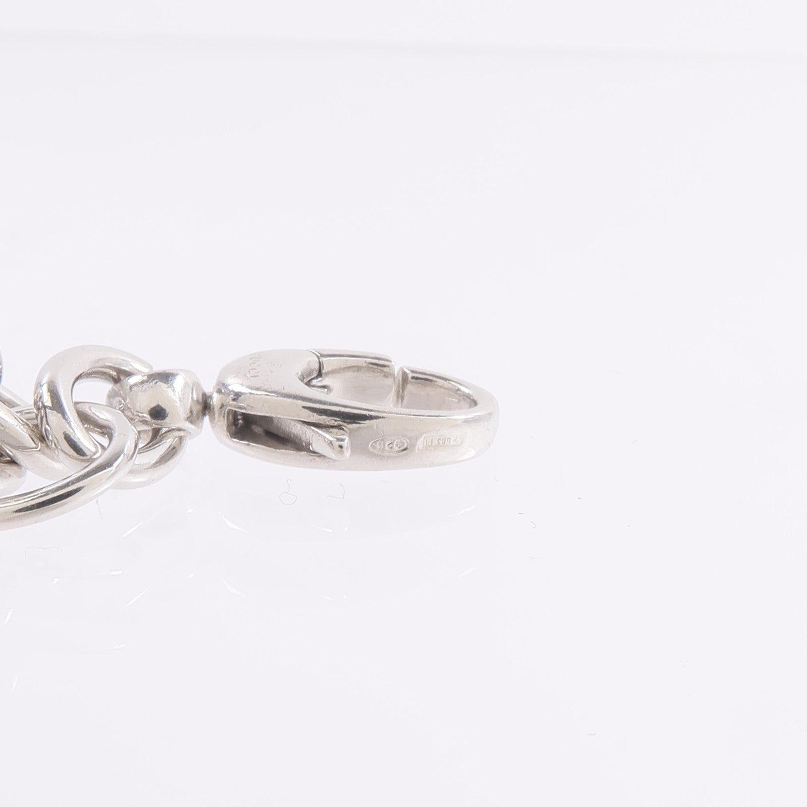GUCCI 925純銀Interlocking G Bracelet手鏈