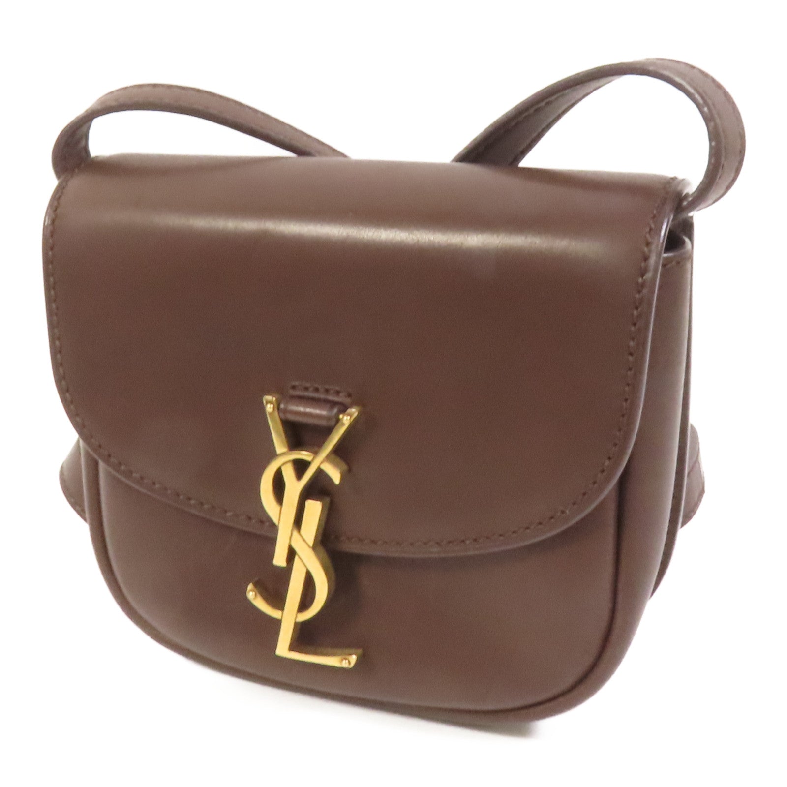 SAINT LAURENT 牛皮皮革Kaia金扣肩背袋