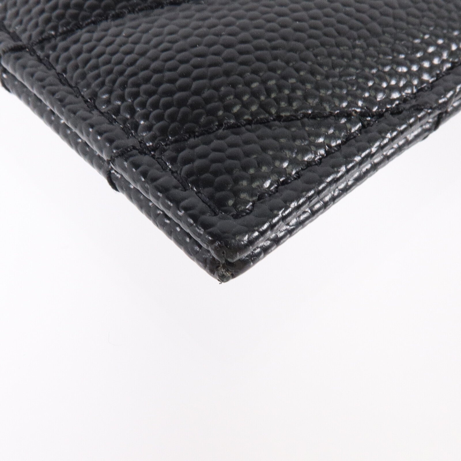 SAINT LAURENT 牛皮皮革Cassadre Matelasse Card Case卡片套