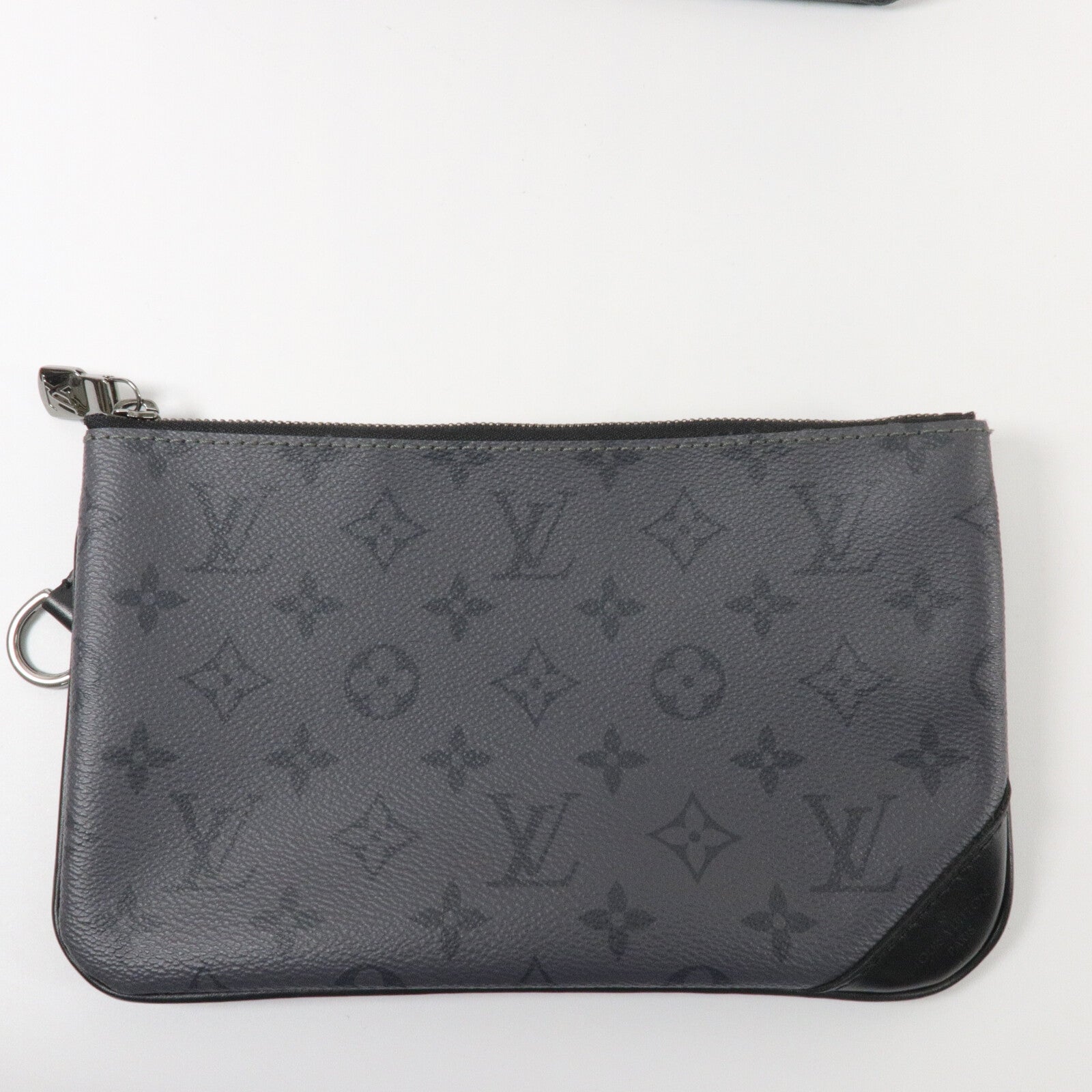 LOUIS VUITTON Monogram Eclipse Reverse Trio Messenger肩背袋
