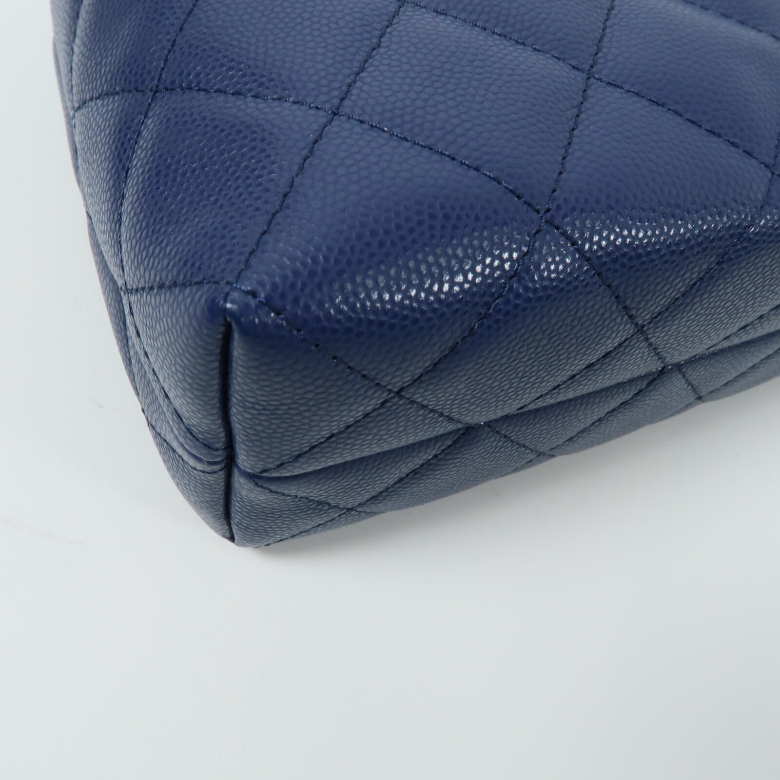 CHANEL 牛皮皮革2 Way Shoulder鏈帶手挽肩背兩用袋
