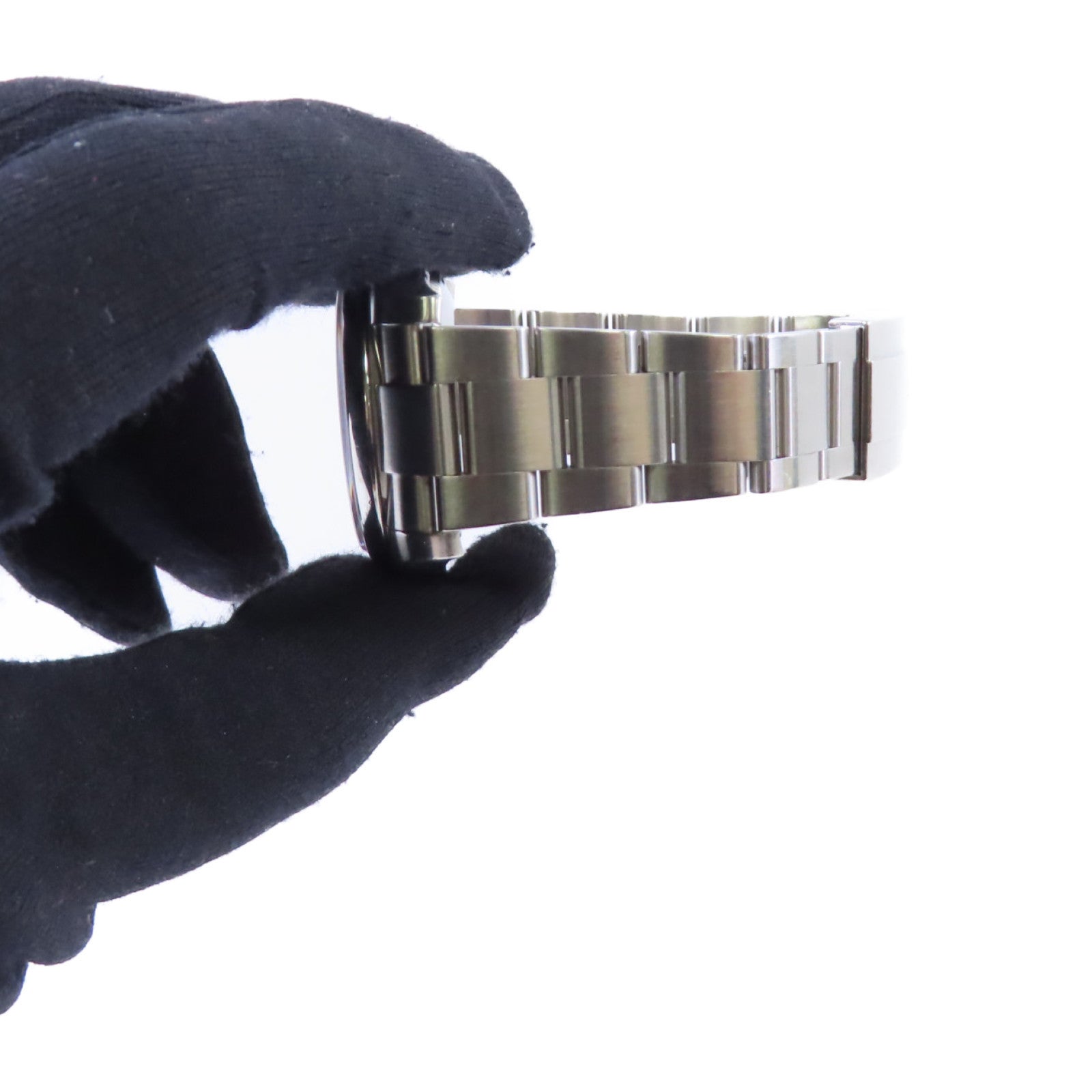 ROLEX Oyster Perpetual Watch不鏽鋼自動機芯手錶黑色