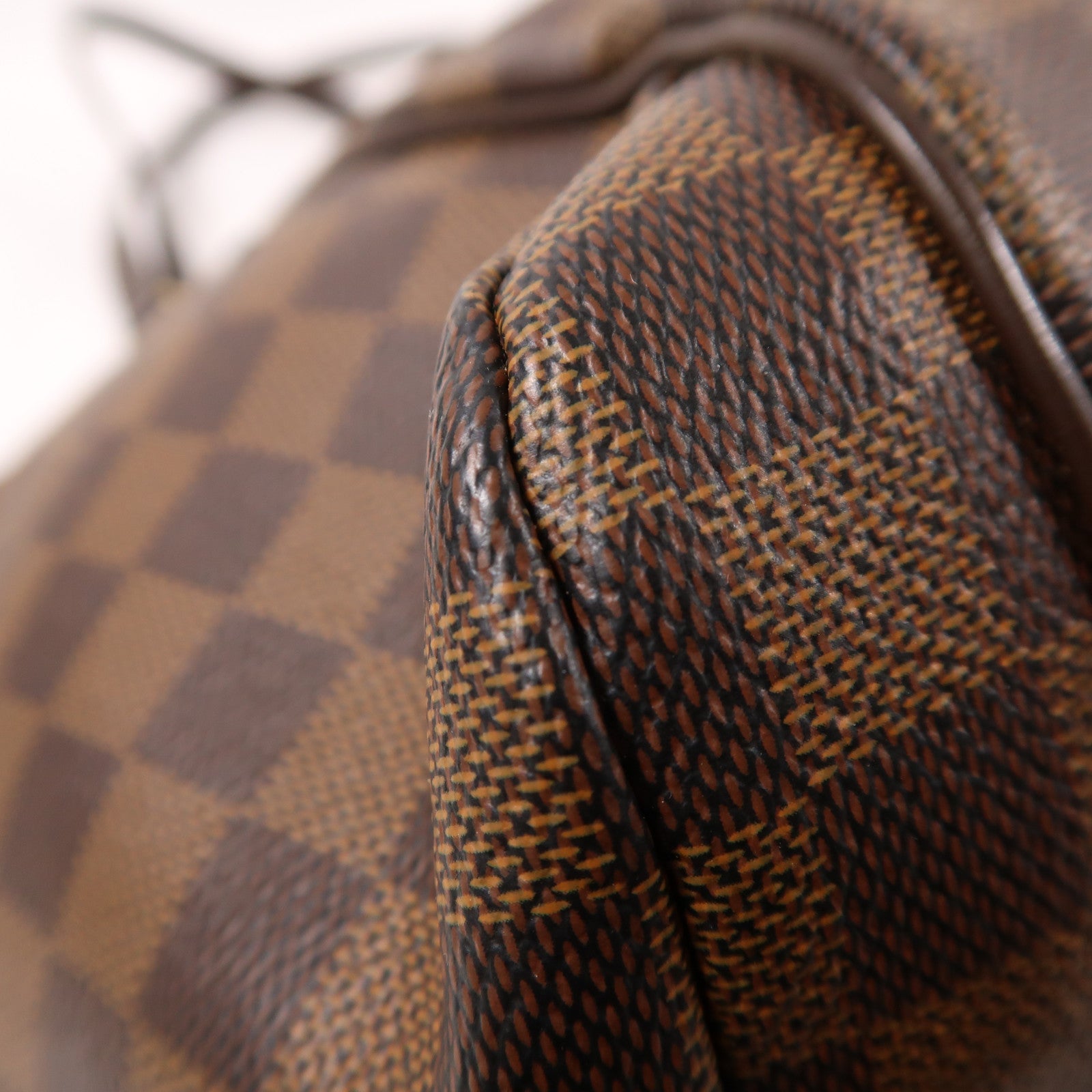 LOUIS VUITTON Damier Ebene Totally MM金扣肩背袋