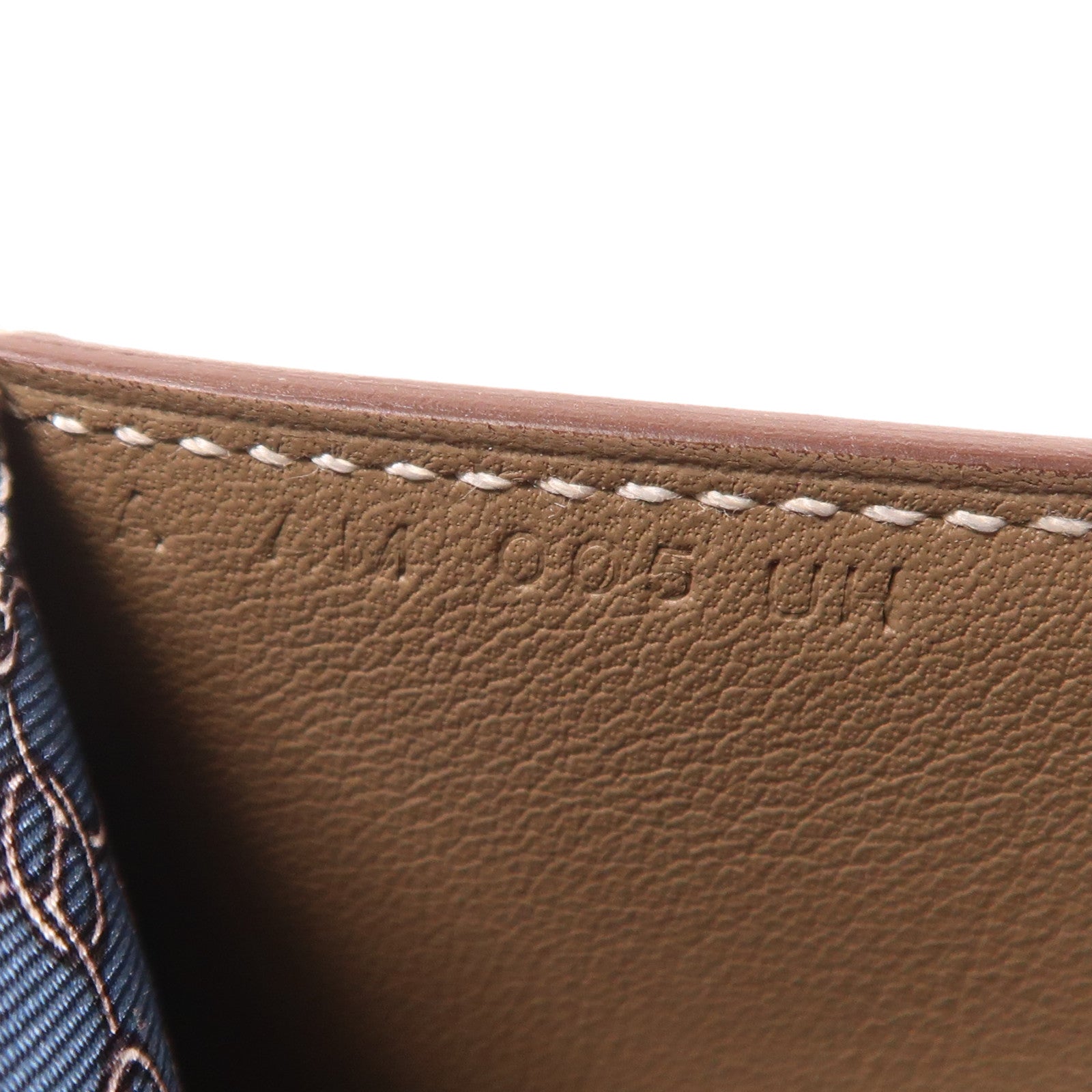 HERMES Swift皮革Citizen Twill Compact Wallet錢包Etoupe
