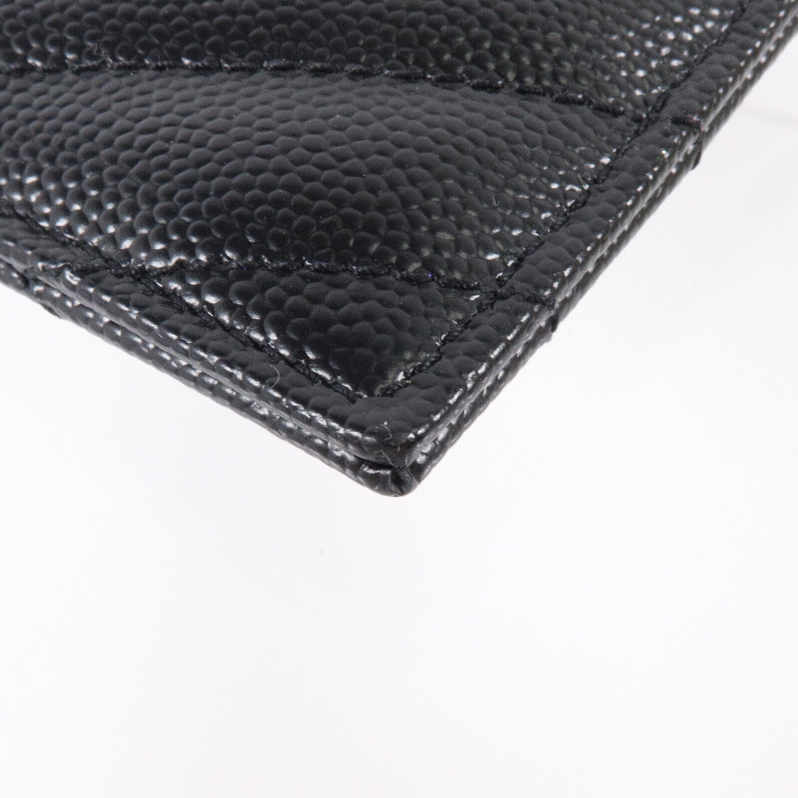 SAINT LAURENT 牛皮皮革Cassadre Matelasse Card Case卡片套
