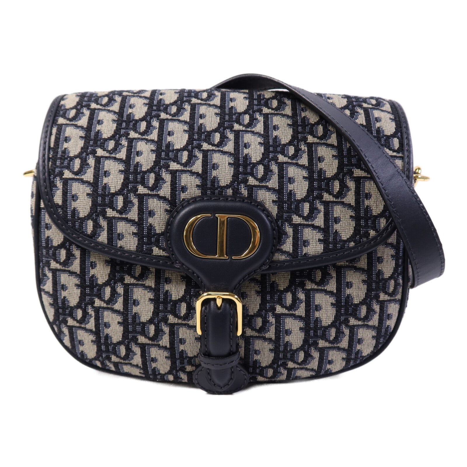 Dior 帆布Bobby Medium金扣肩背袋