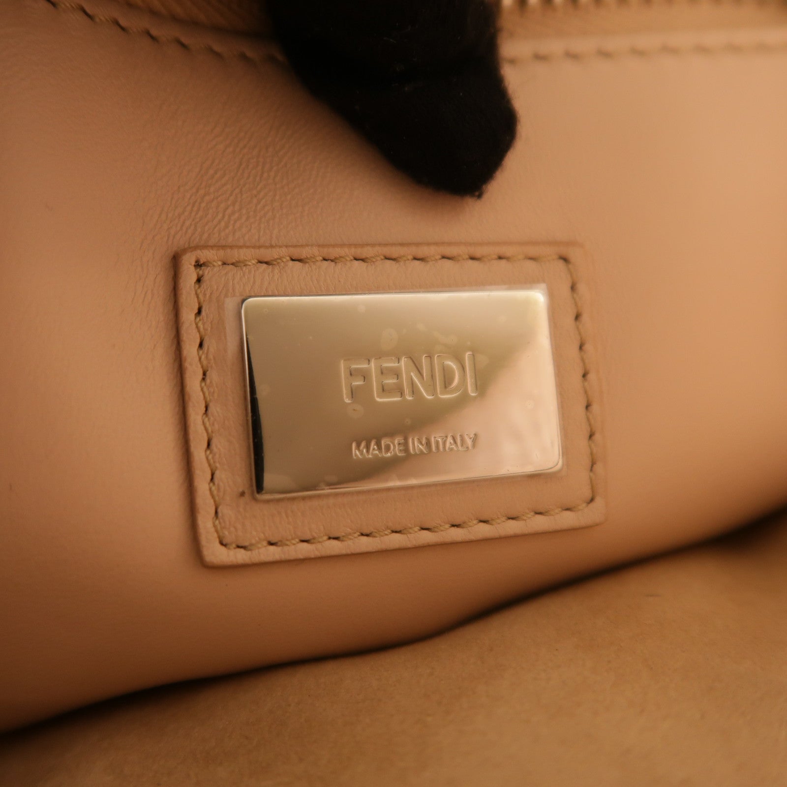 FENDI 蛇皮皮革Peekaboo手挽肩背兩用袋