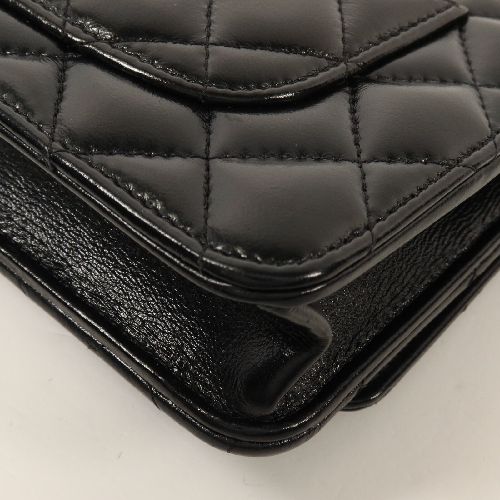 CHANEL 羊皮皮革Wallet On Chain鏈帶肩背袋