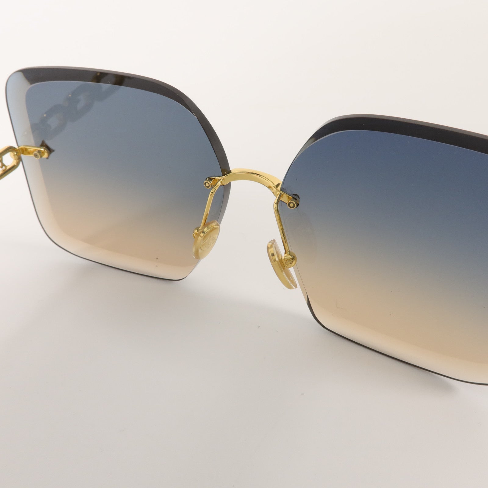 LOUIS VUITTON 金屬/PVC Jewel Square Sunglasses太陽眼鏡