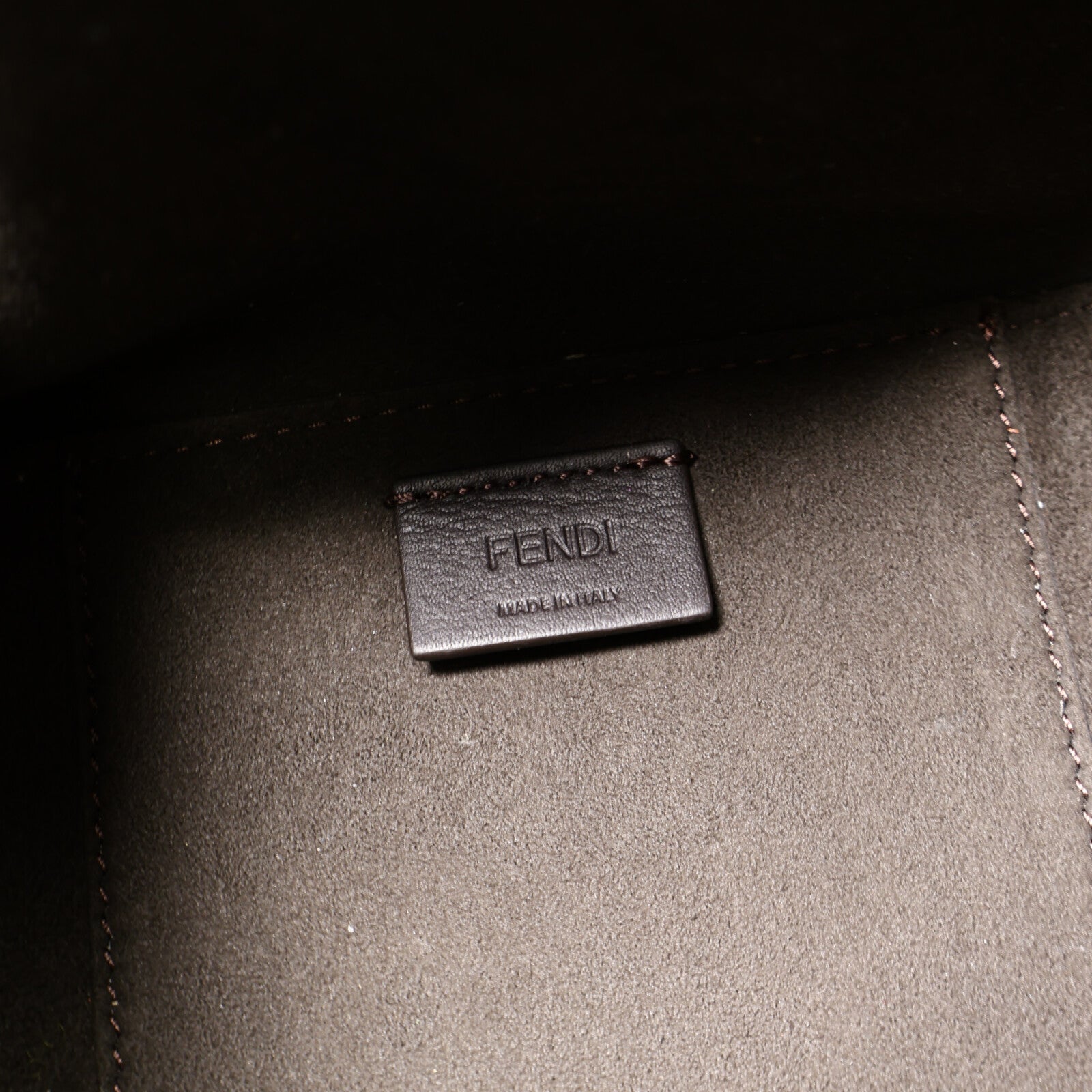 FENDI 牛皮皮革Origami Mini肩背袋