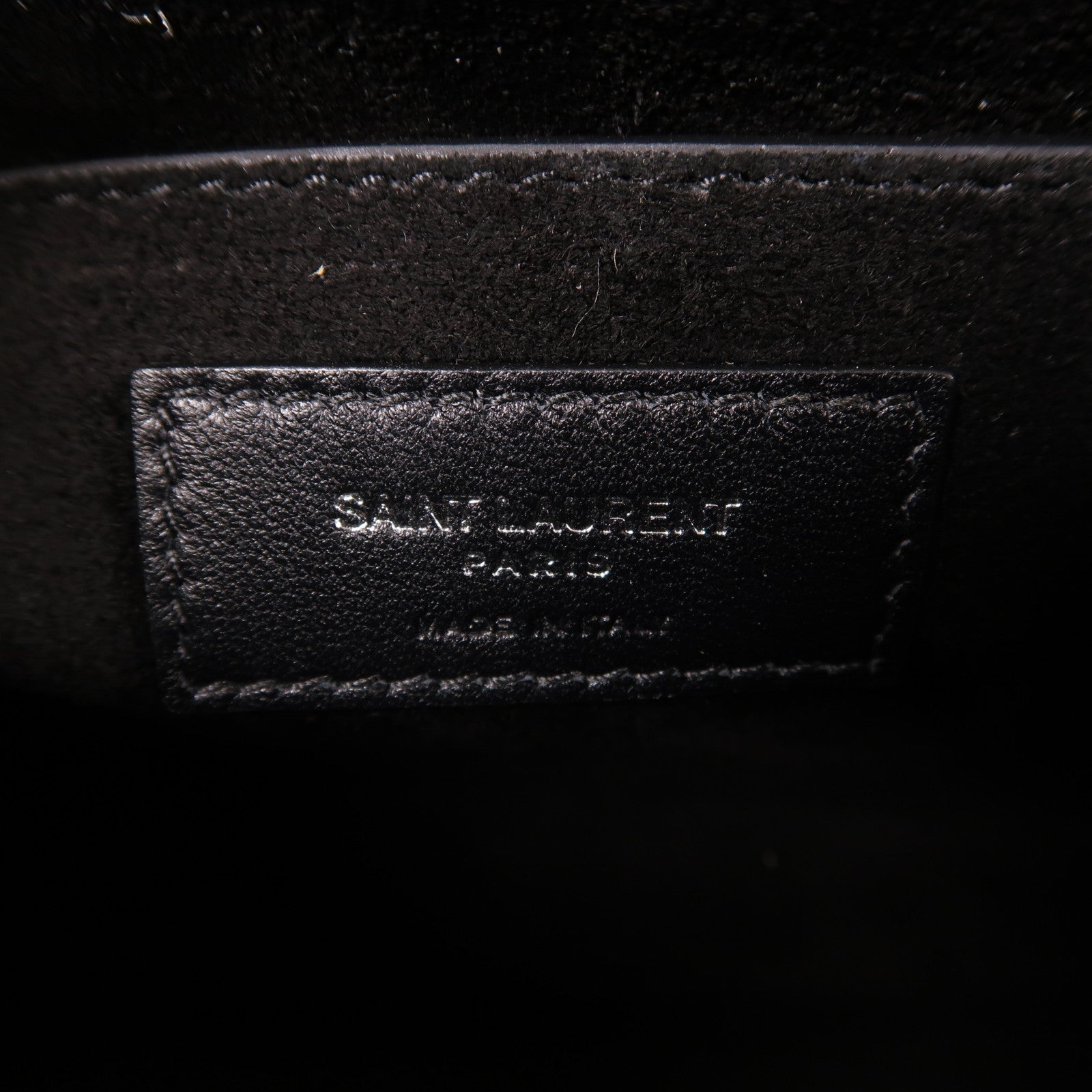 SAINT LAURENT 牛皮皮革Sunset Medium銀扣鏈帶肩背袋