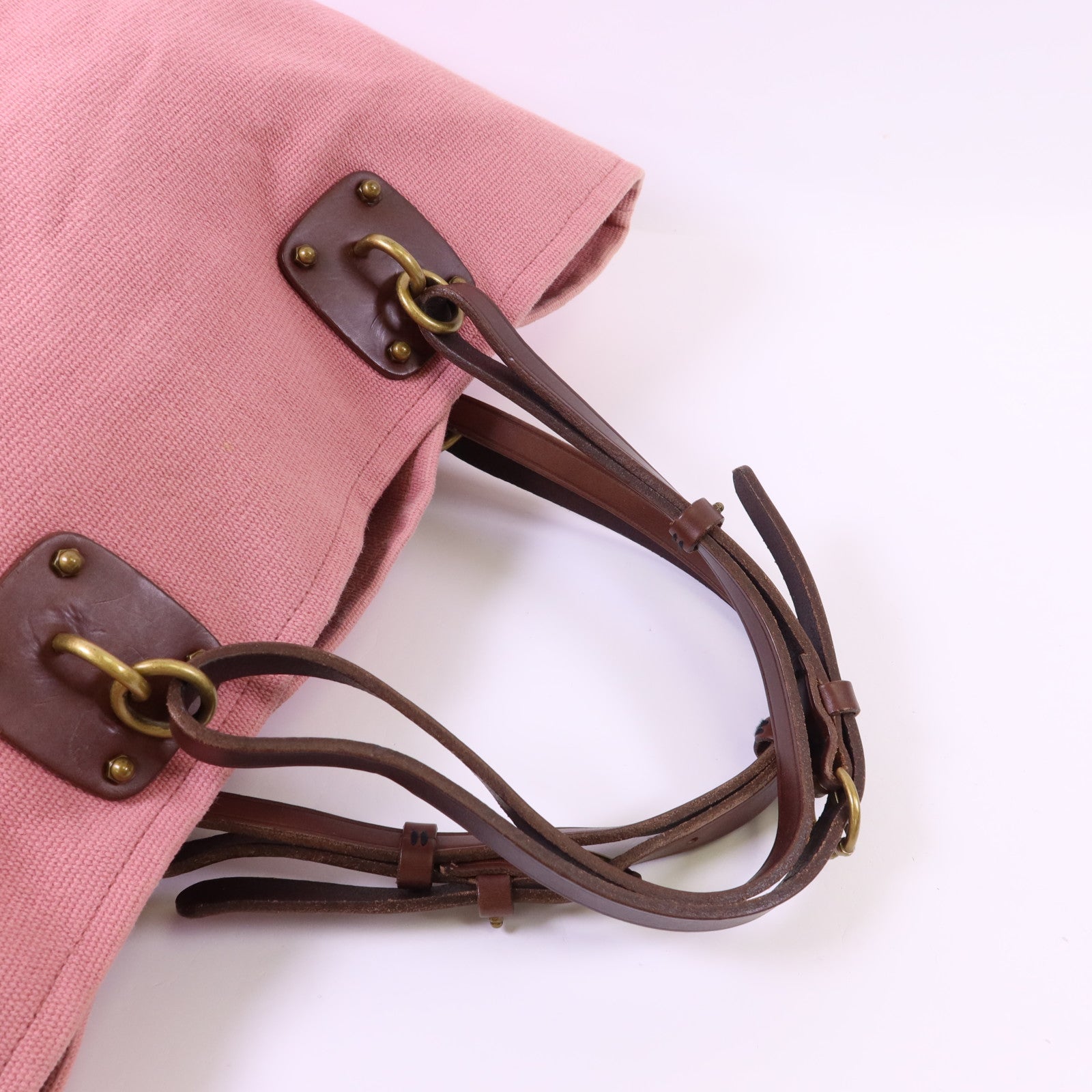 BOTTEGA VENETA 帆布Tote Bag金扣手挽袋