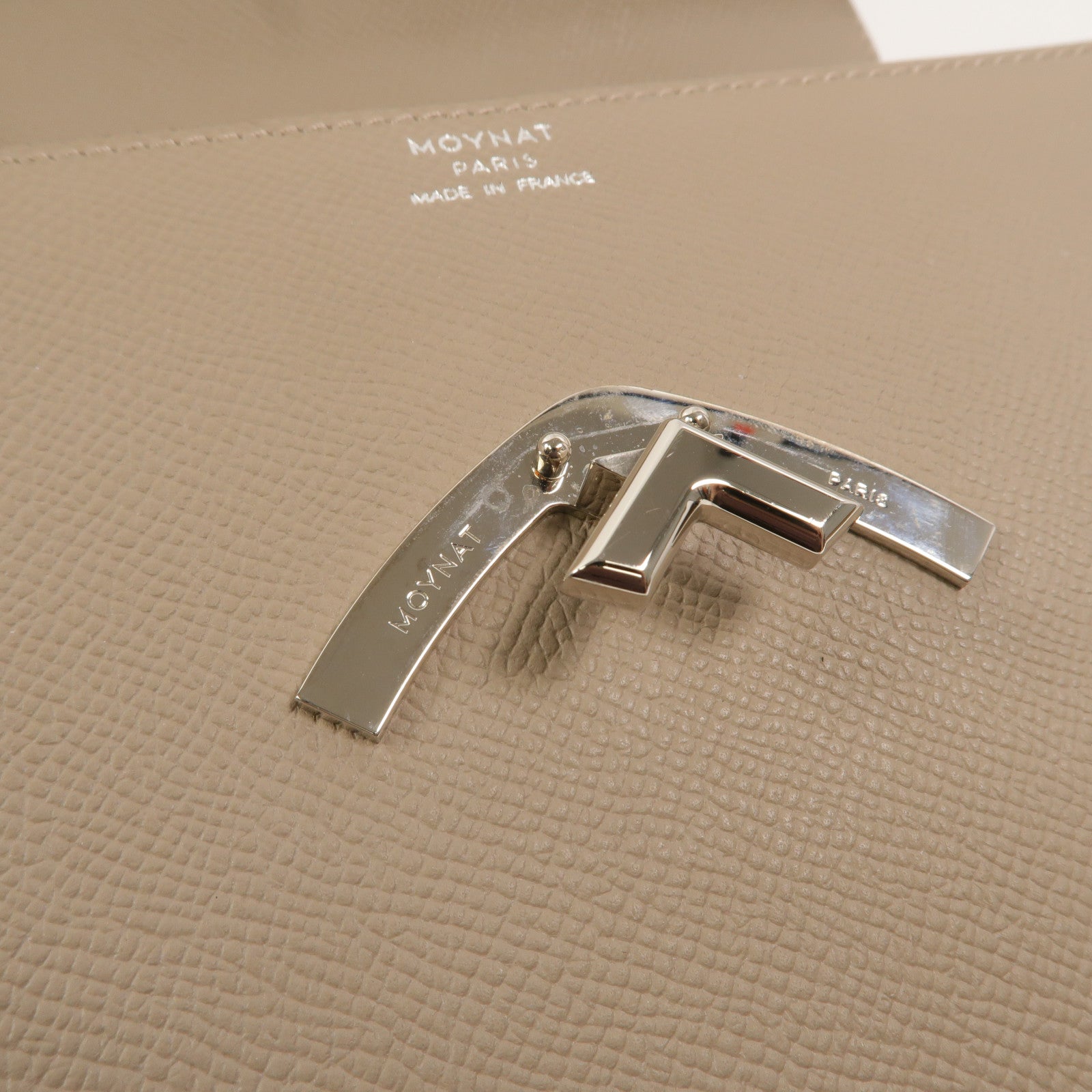 SELECTION 牛皮皮革Moynat Gabrielle PM手挽肩背兩用袋