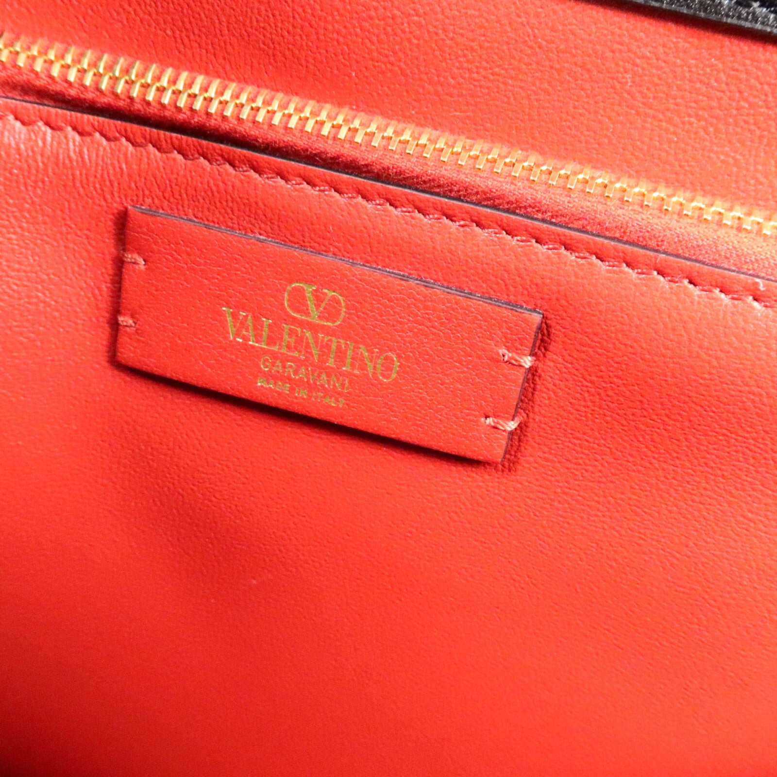 Valentino 牛皮皮革V Logo Fillme Tote手挽袋
