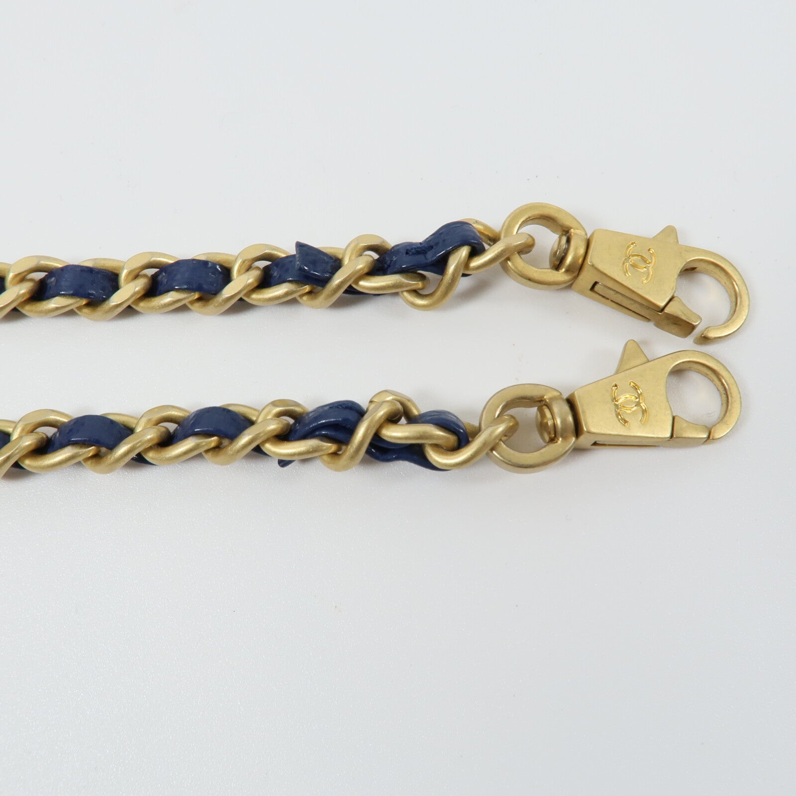CHANEL 牛皮皮革2 Way Shoulder鏈帶手挽肩背兩用袋