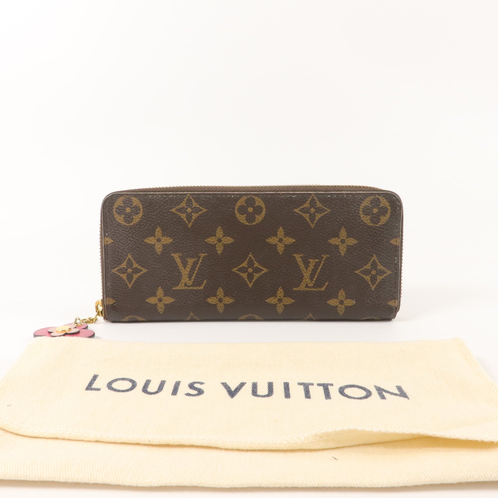 LOUIS VUITTON Monogram Clemence Long Wallet長錢包