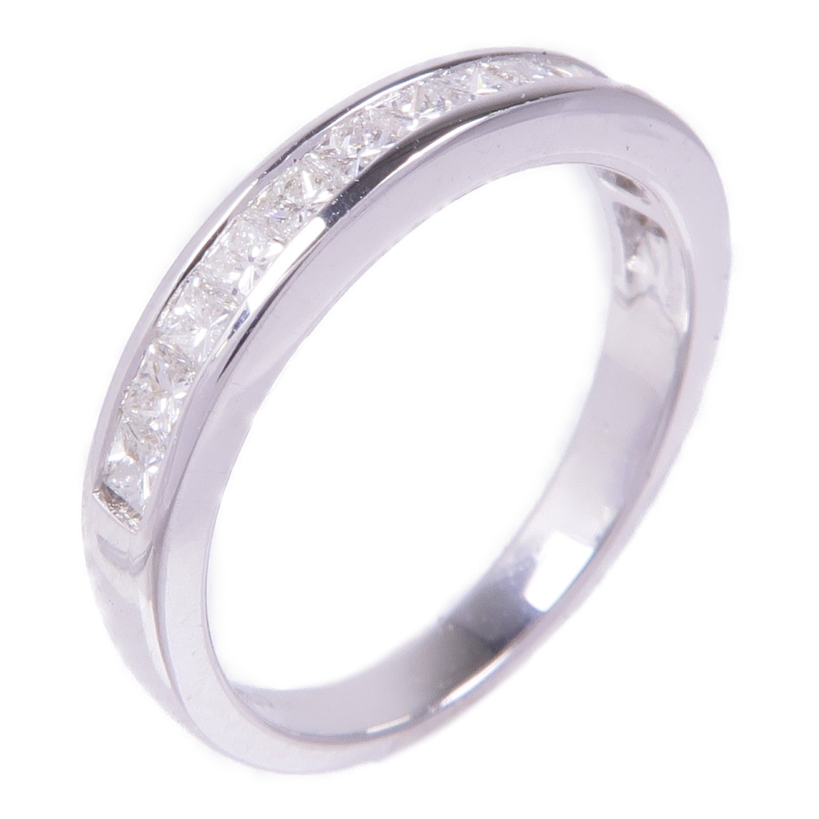 JEWELRY 【激減優惠】18K白金Diamond Ring鑽石戒指US#5