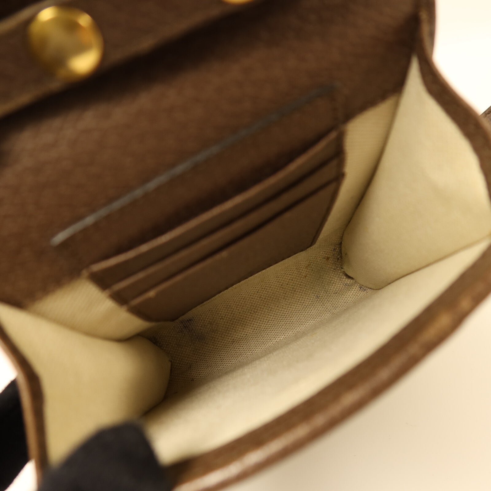 GUCCI 塗層帆布Ophidia金扣肩背袋