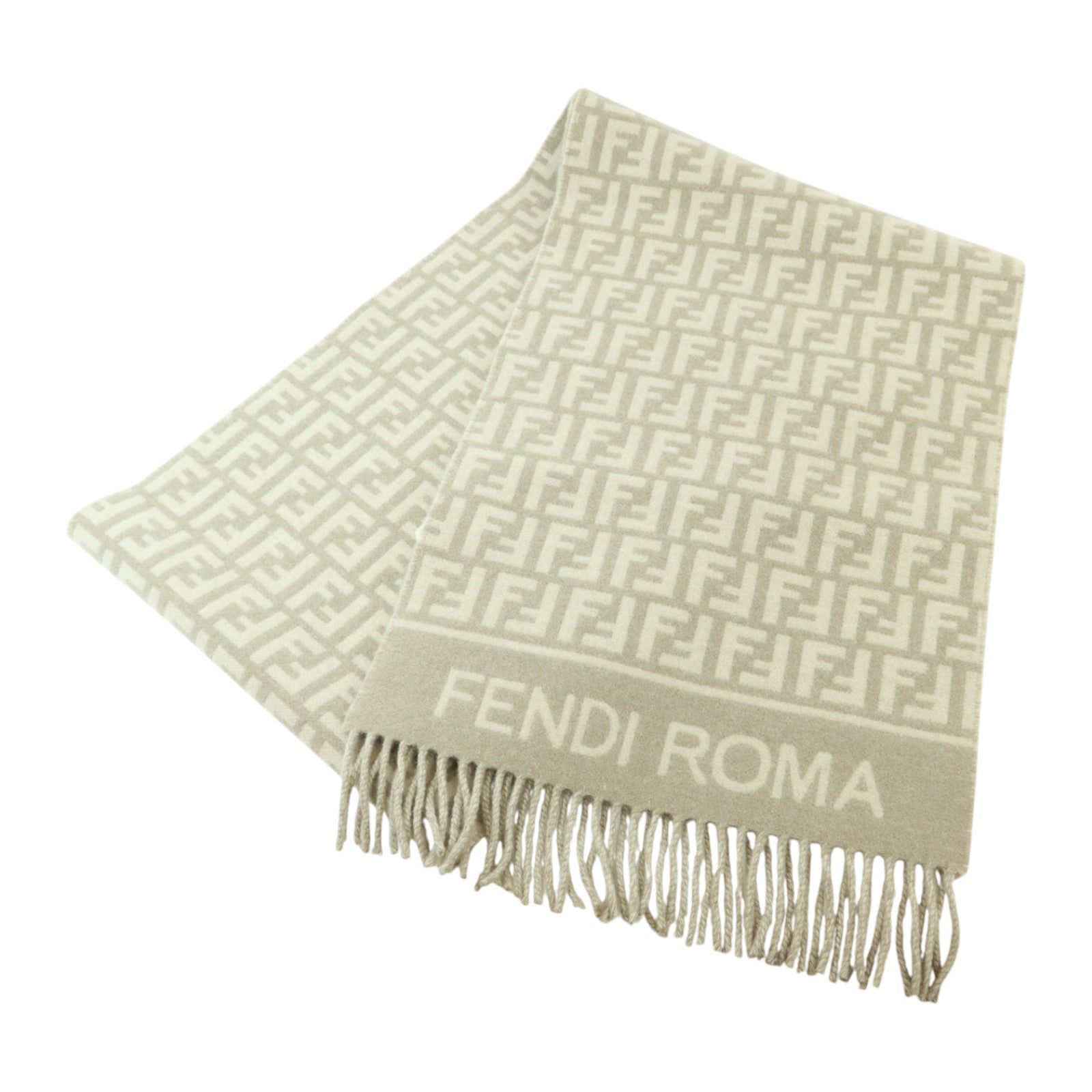 FENDI 羊毛/羊絨FF Scarf圍巾