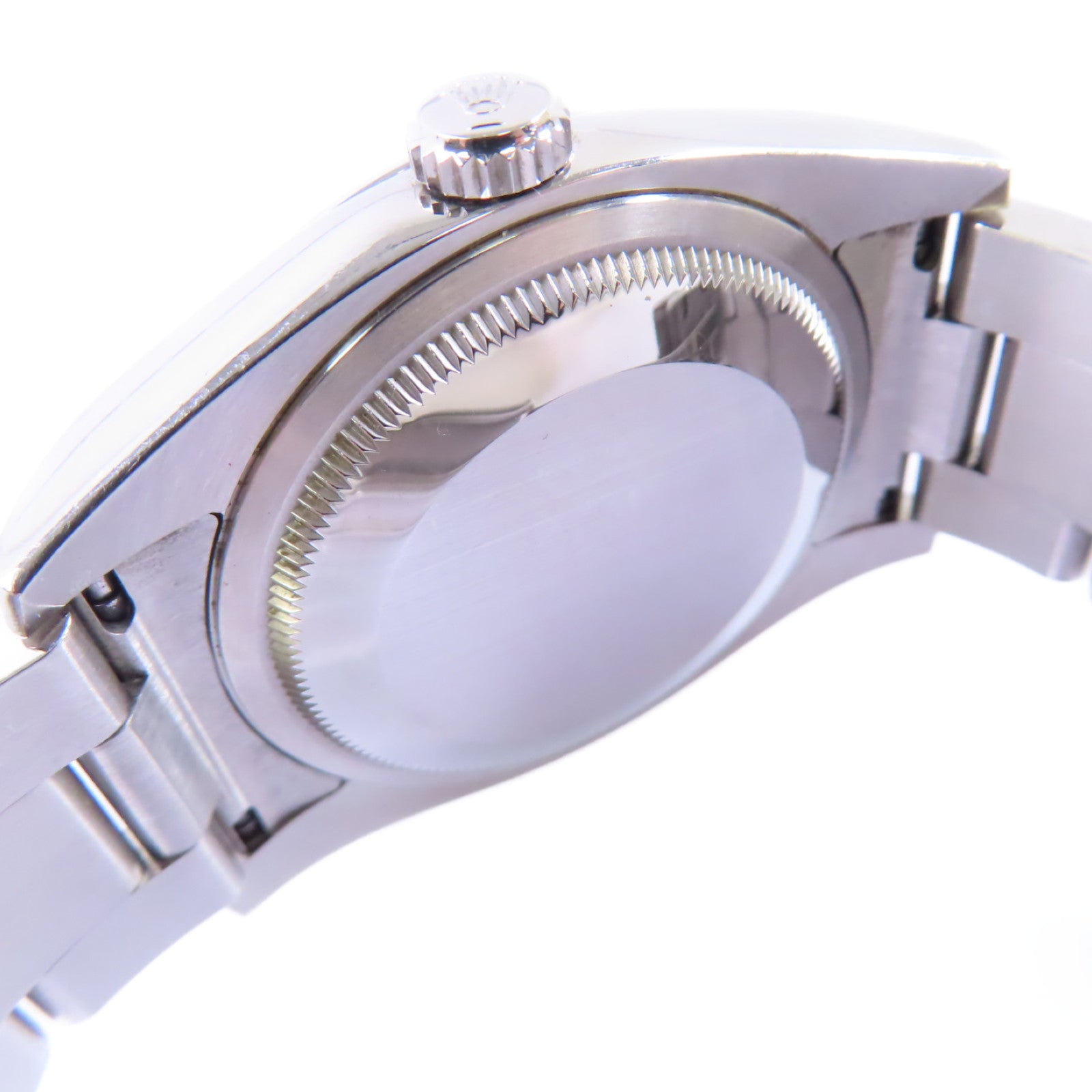 ROLEX Oyster Perpetual Watch不鏽鋼自動機芯手錶黑色