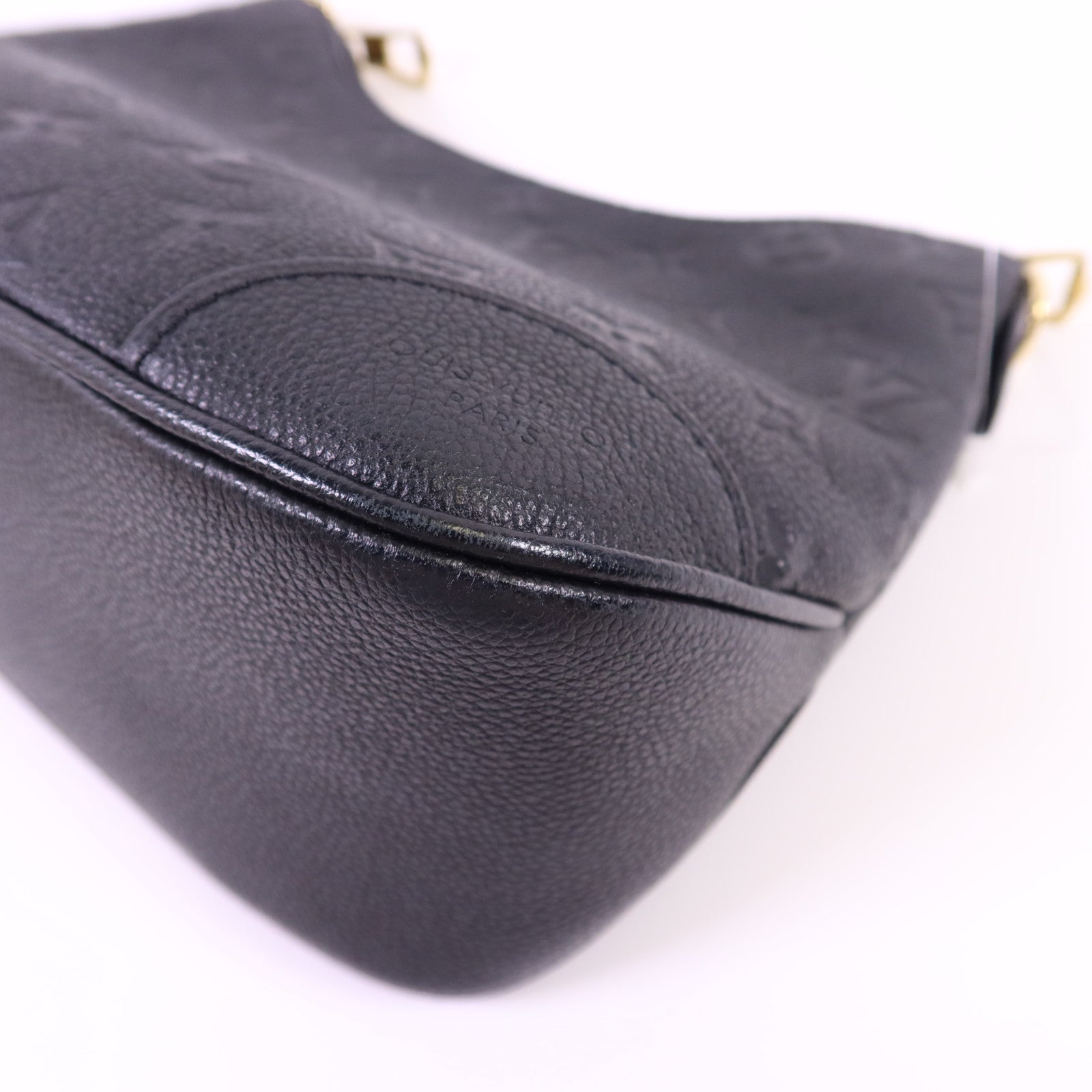 LOUIS VUITTON Monogram Empreinte Boulogne PM金扣手挽肩背兩用袋