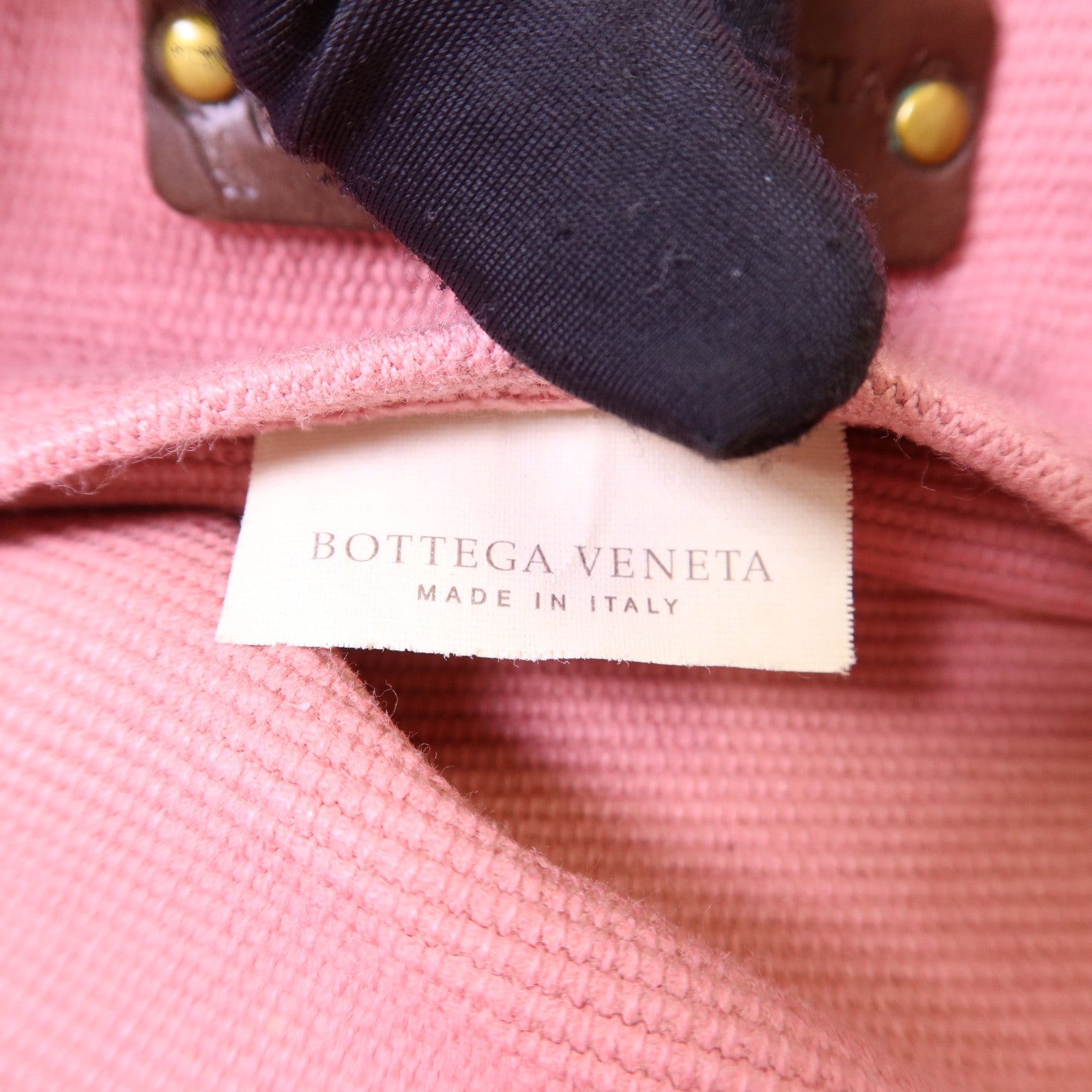 BOTTEGA VENETA 帆布Tote Bag金扣手挽袋