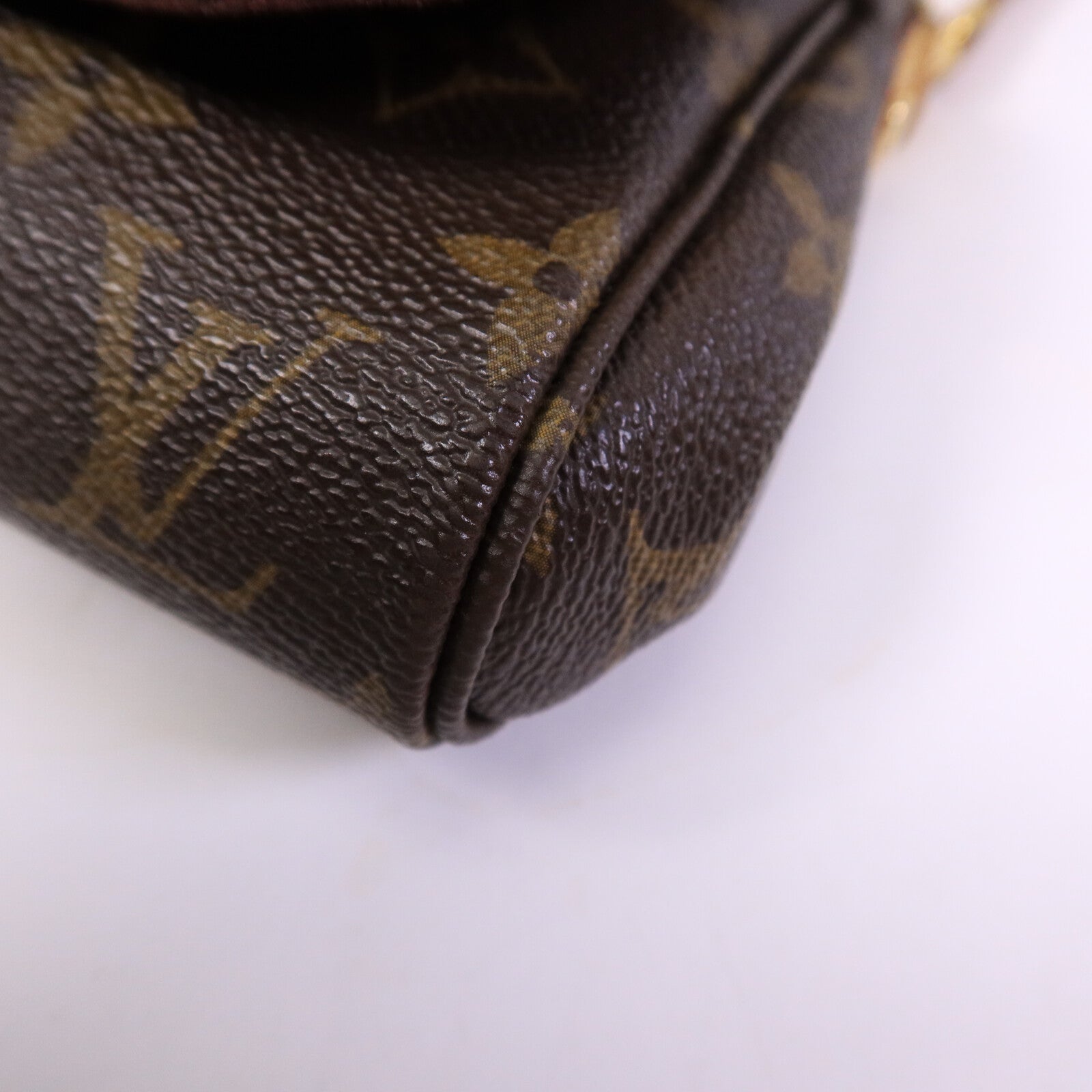 LOUIS VUITTON Monogram Favorite MM金扣手挽肩背兩用袋