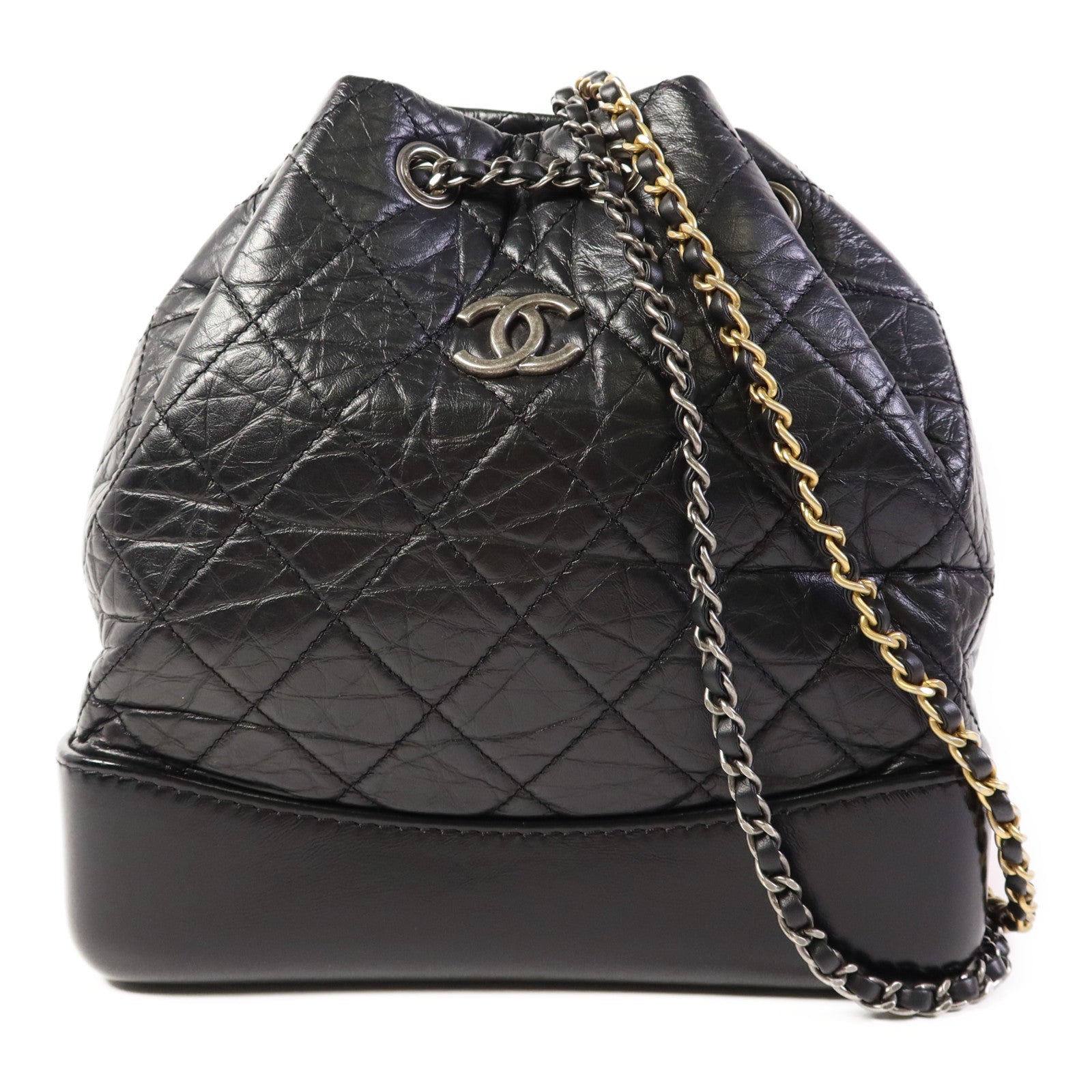 CHANEL 牛皮皮革Gabrielle Backpack背包