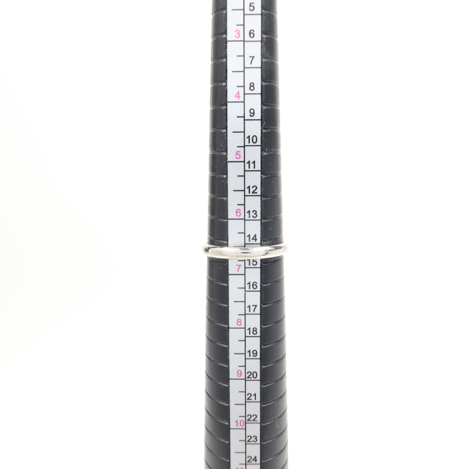 JEWELRY PT900鉑金Emerald Diamond Ring綠寶石/鑽石戒指US#6.75