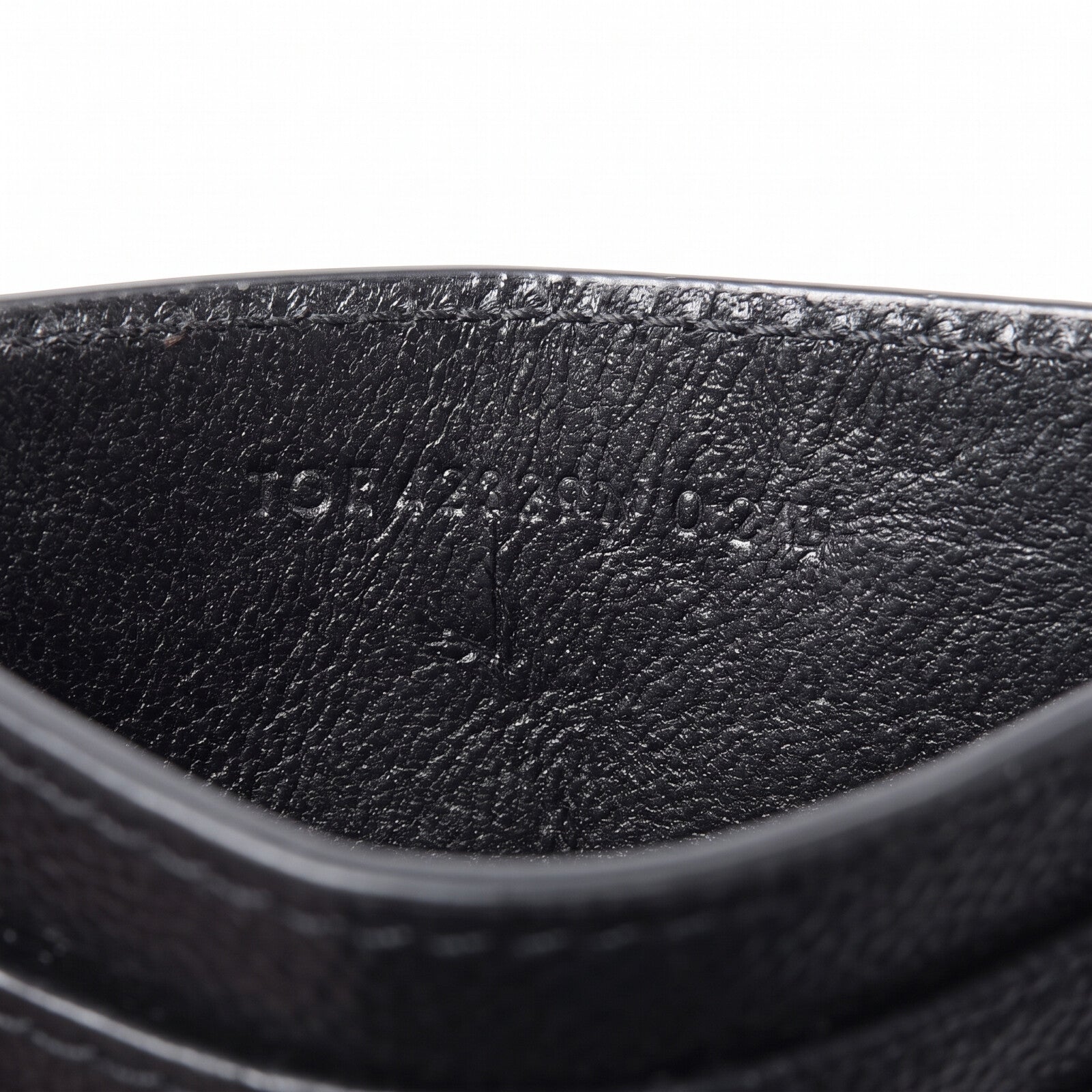 SAINT LAURENT 牛皮皮革Cassadre Matelasse Card Case卡片套