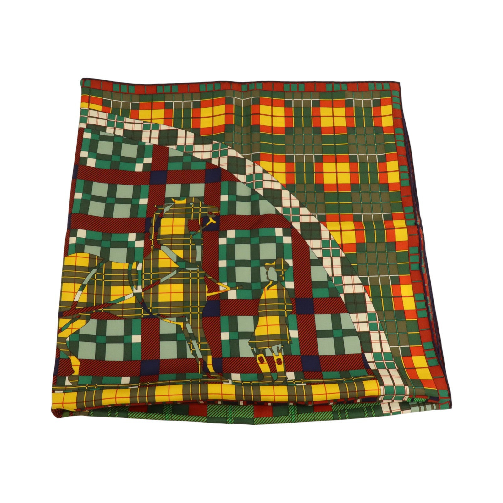 HERMES 絲質Scarf 90x90cm絲巾