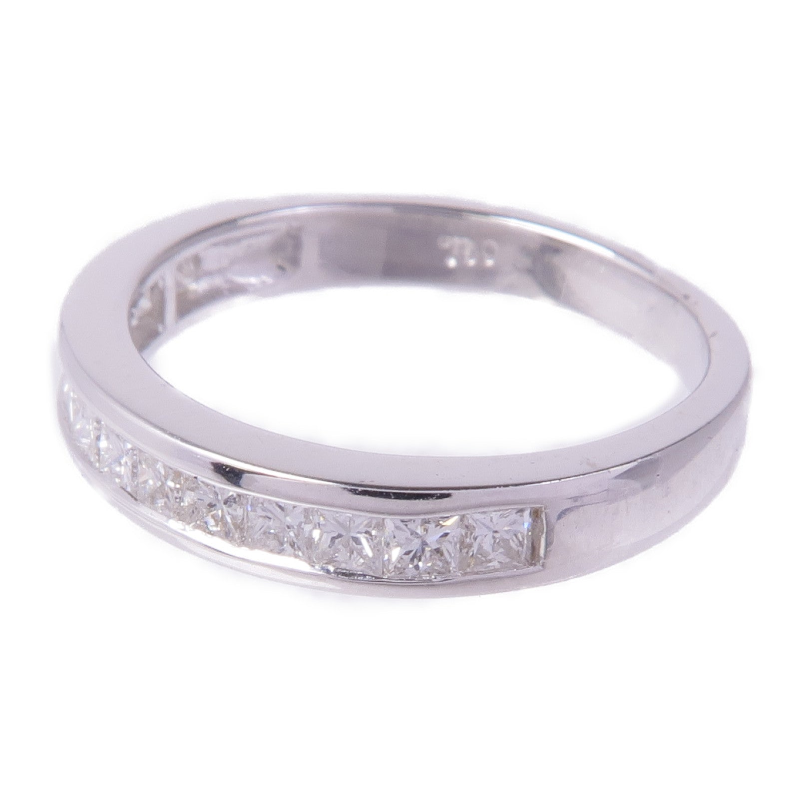 JEWELRY 【激減優惠】18K白金Diamond Ring鑽石戒指US#5